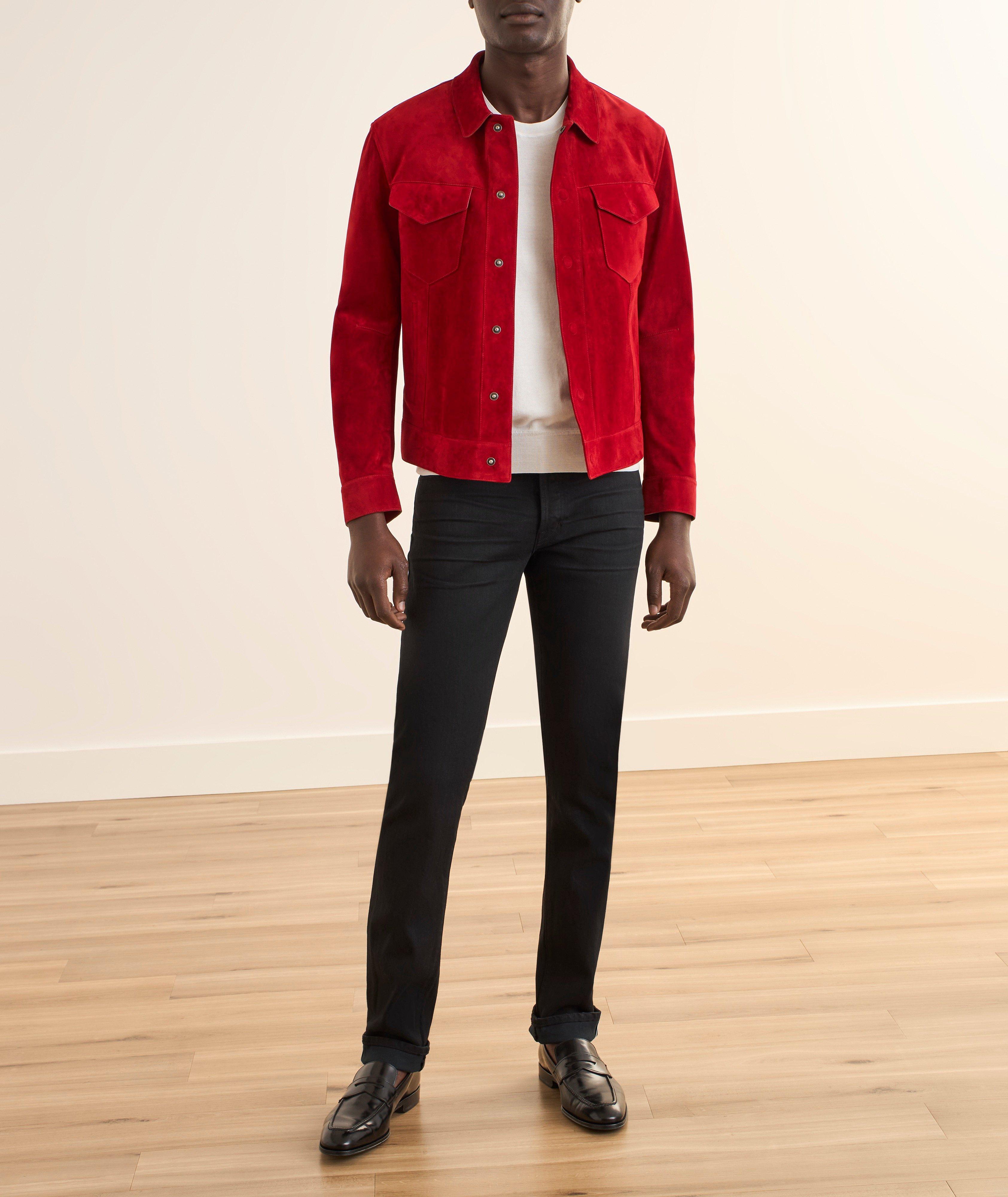 Veston suède cachemire de cow-boy image 5