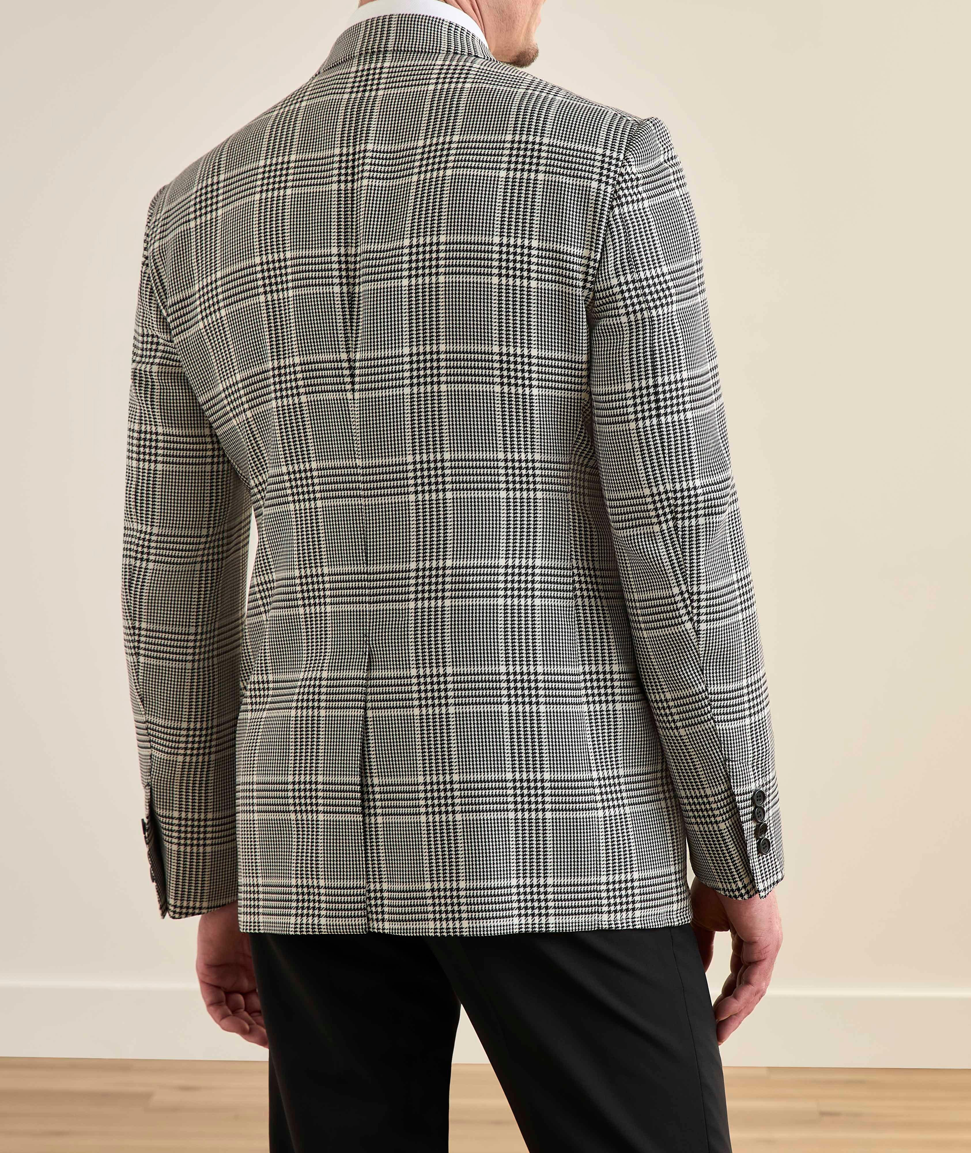 Shelton Prince of Wales Wool-Blend Sport Jacket image 2