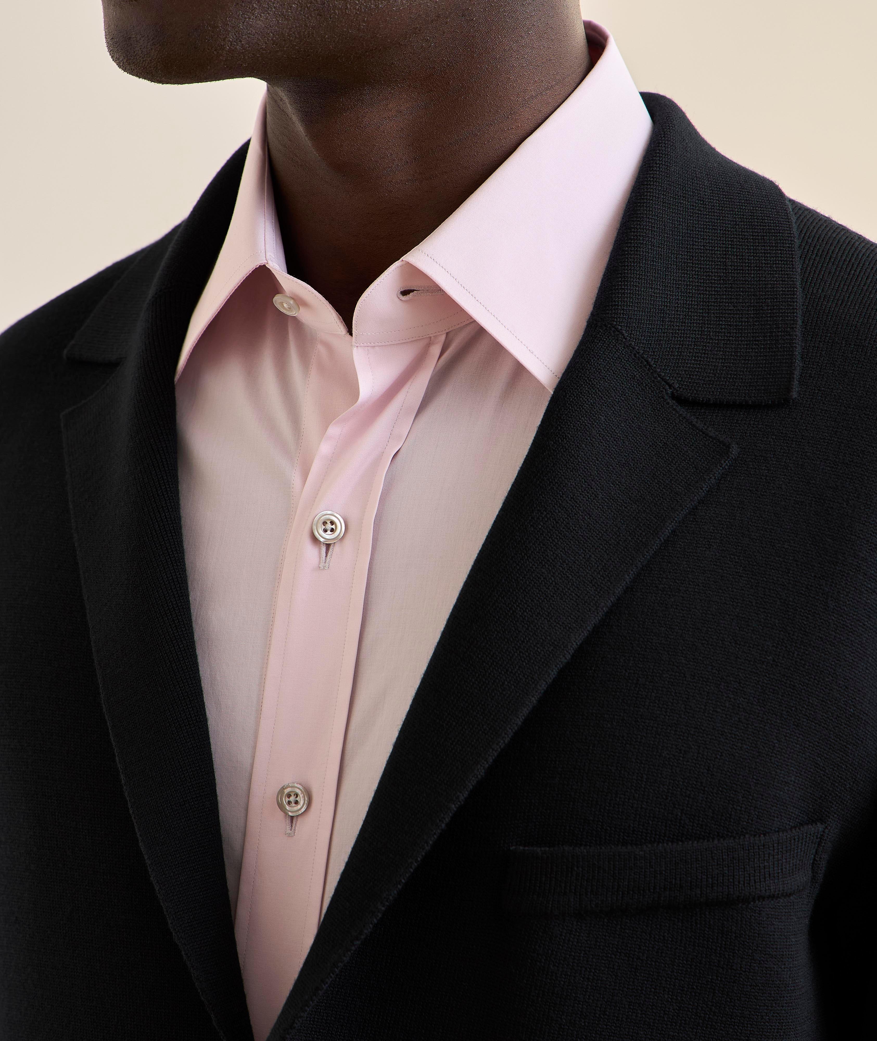 Double-Face Wool Sweater Jacket image 3