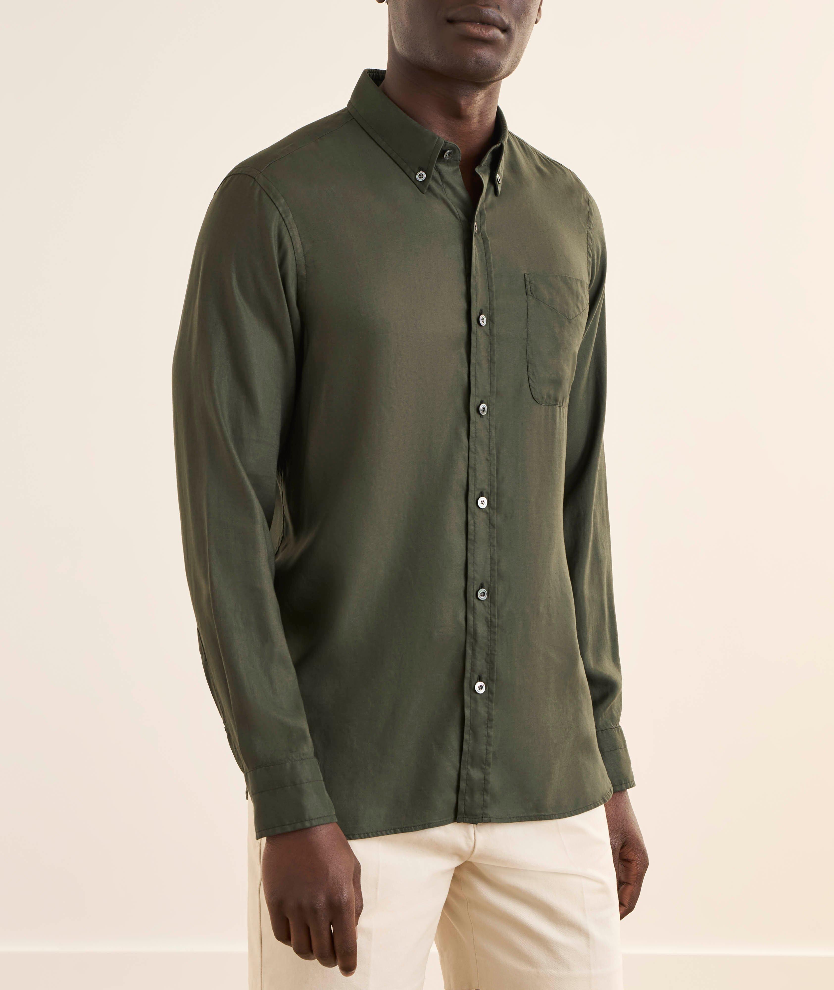 Gabardine Lyocell Shirt  image 1