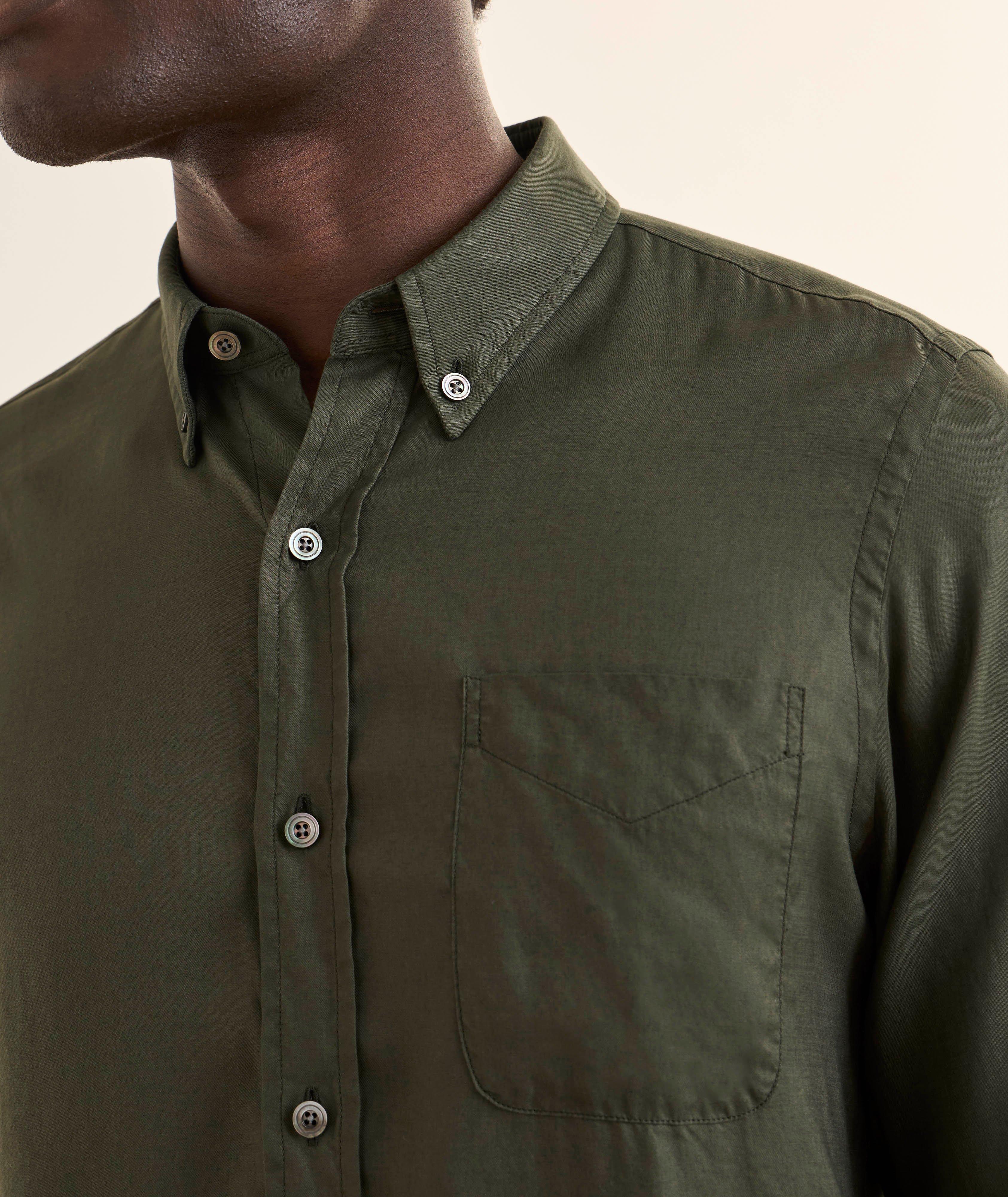 Gabardine Lyocell Shirt  image 3