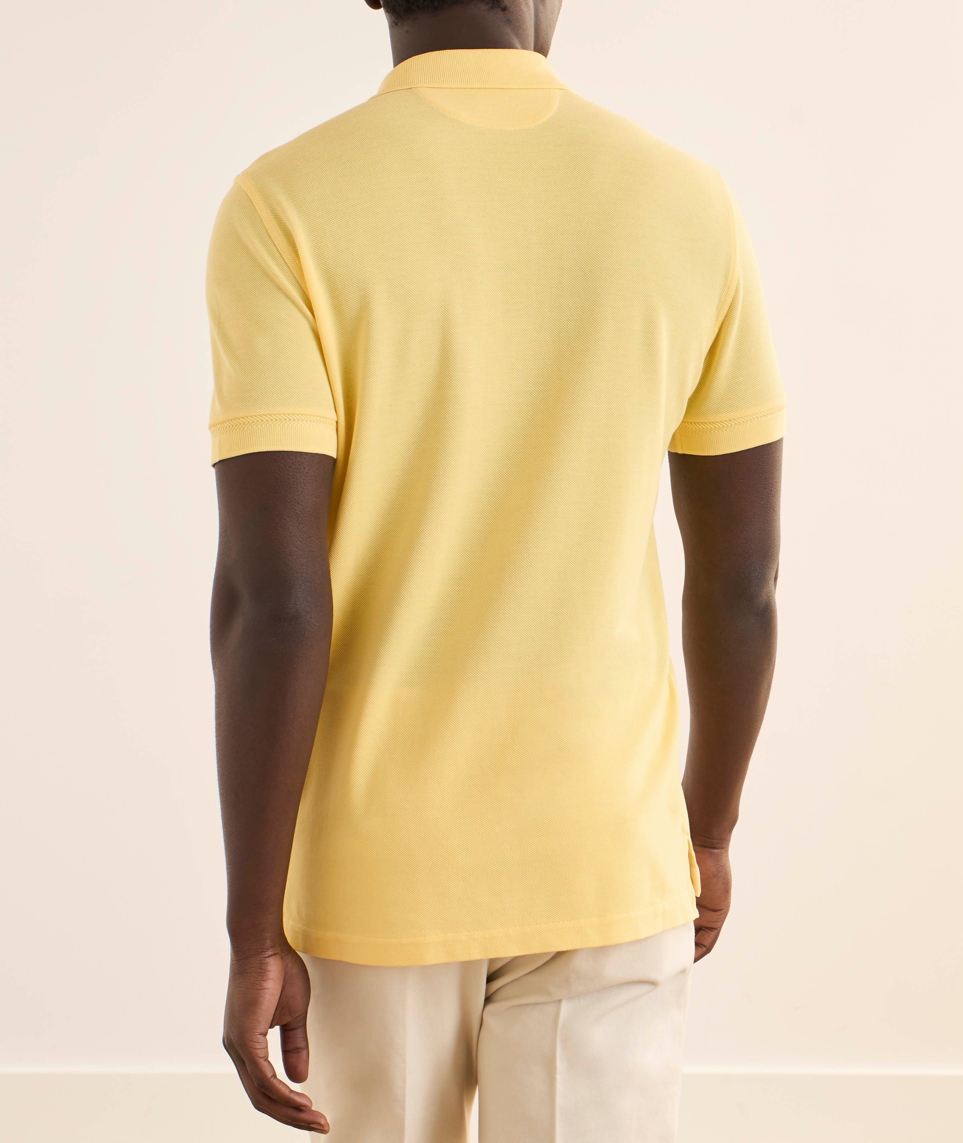 Polo lyocell-coton piqué image 2