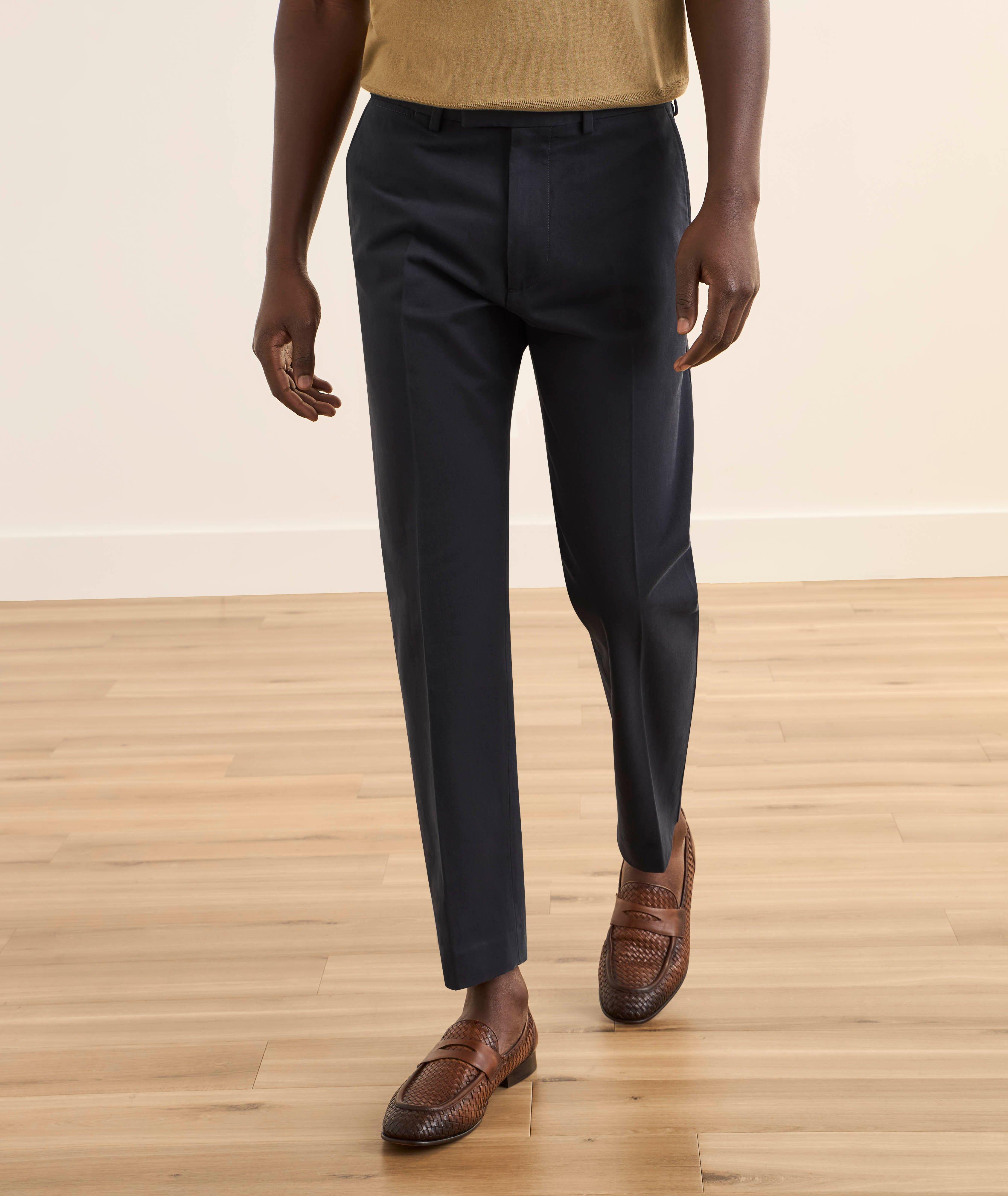 Chinos coton drill brossé image 1