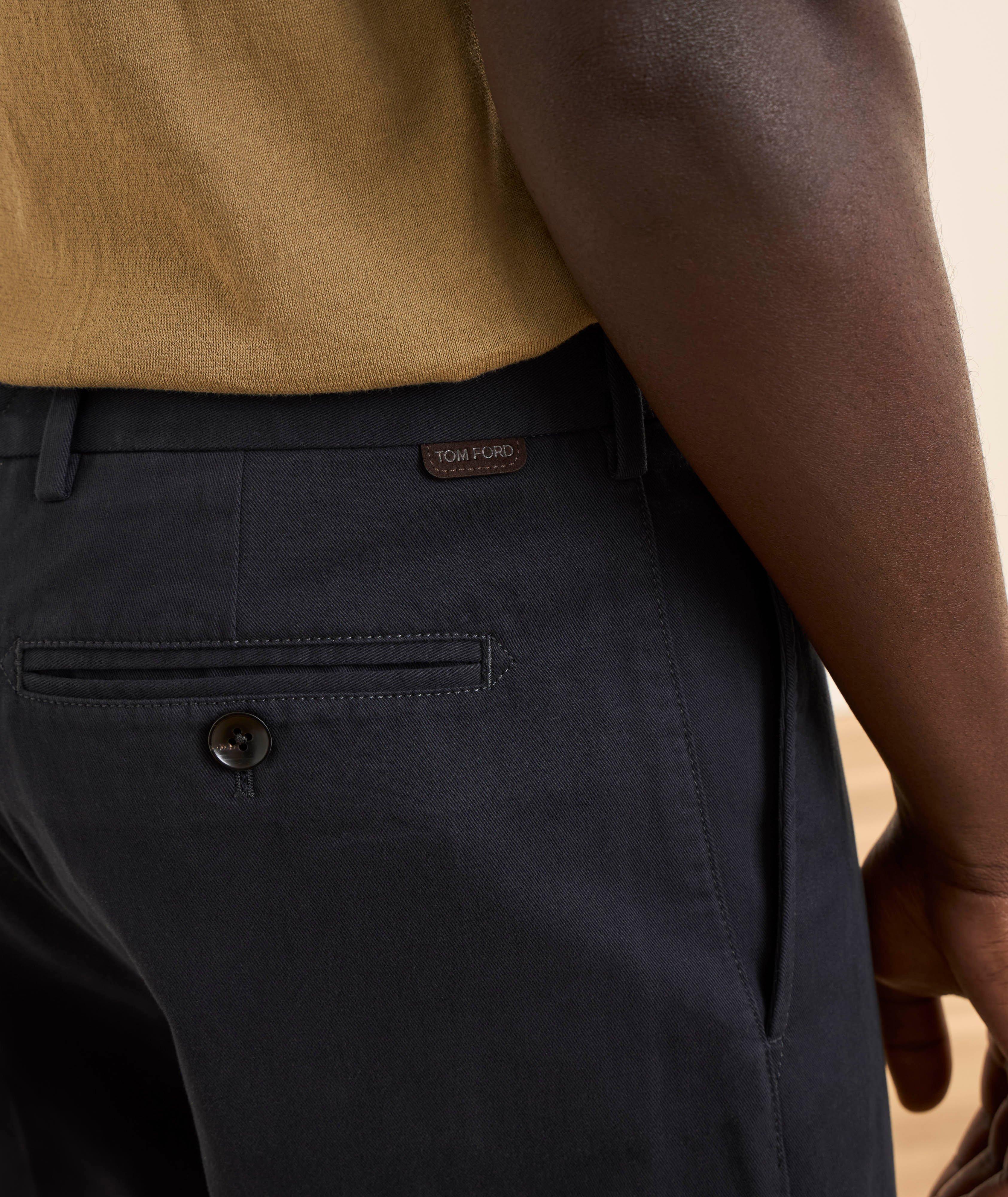 Chinos coton drill brossé image 3