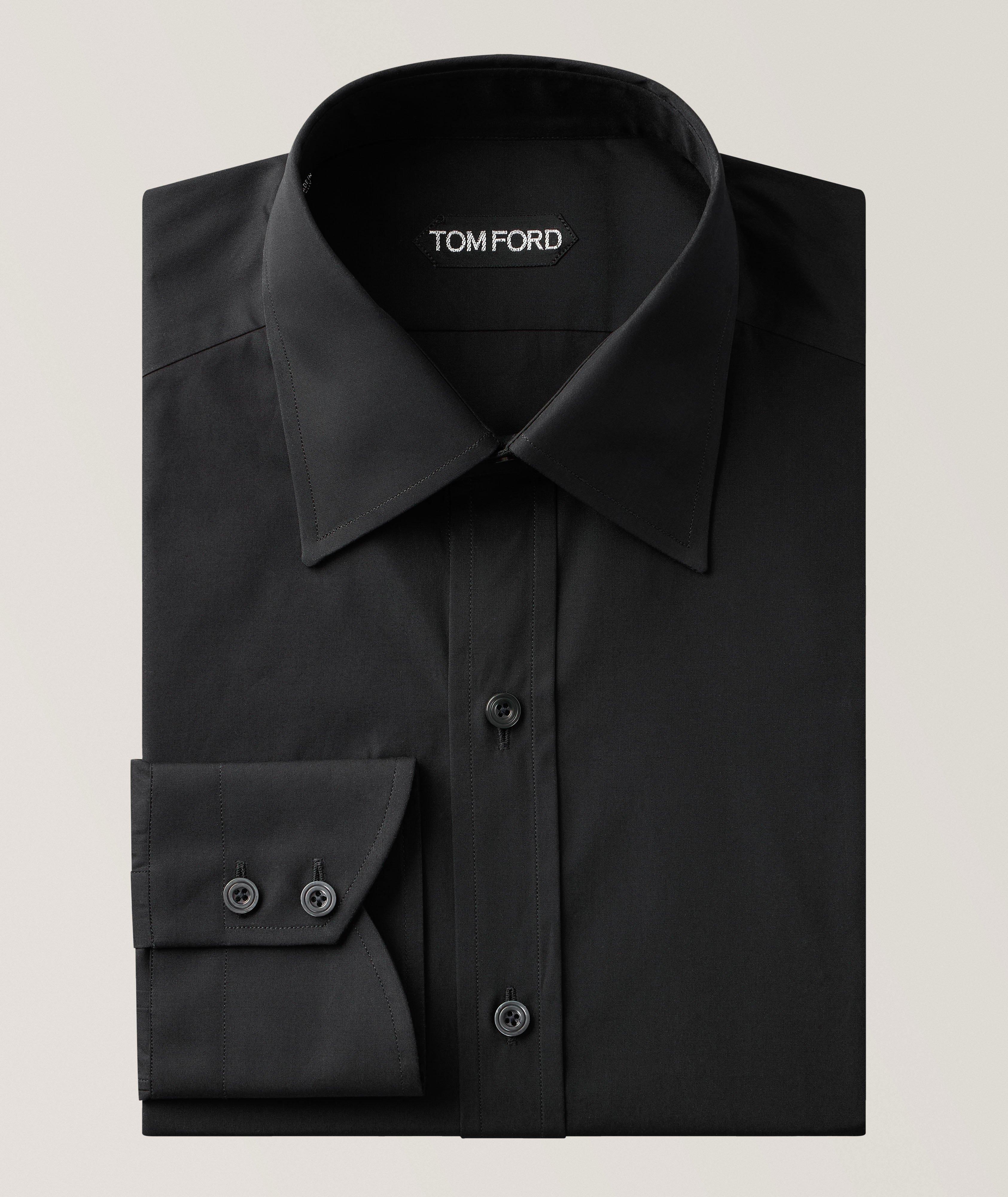 Slim-Fit Cotton Poplin Dress Shirt image 0
