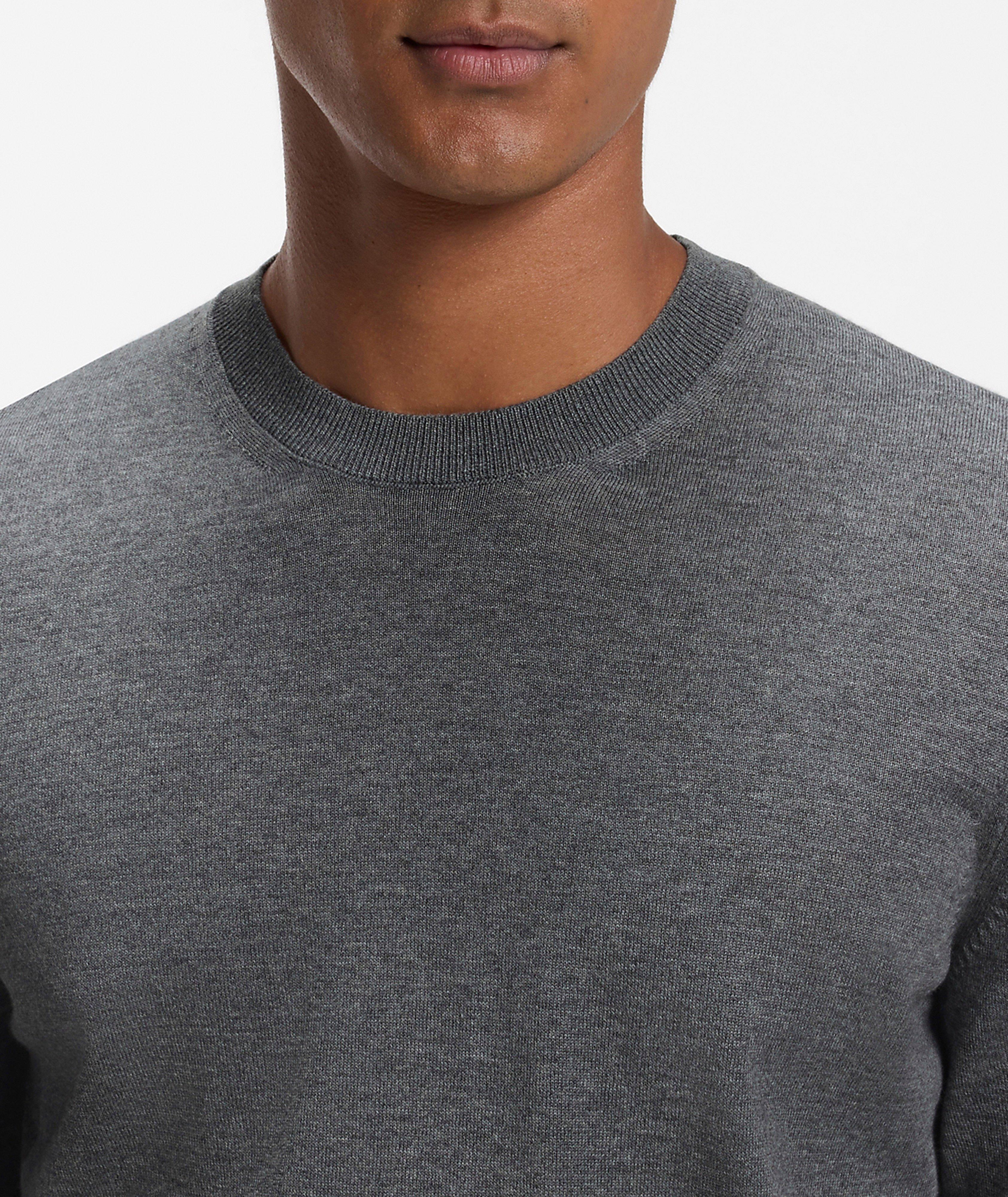 Pull encolure ronde laine vierge Leno image 3