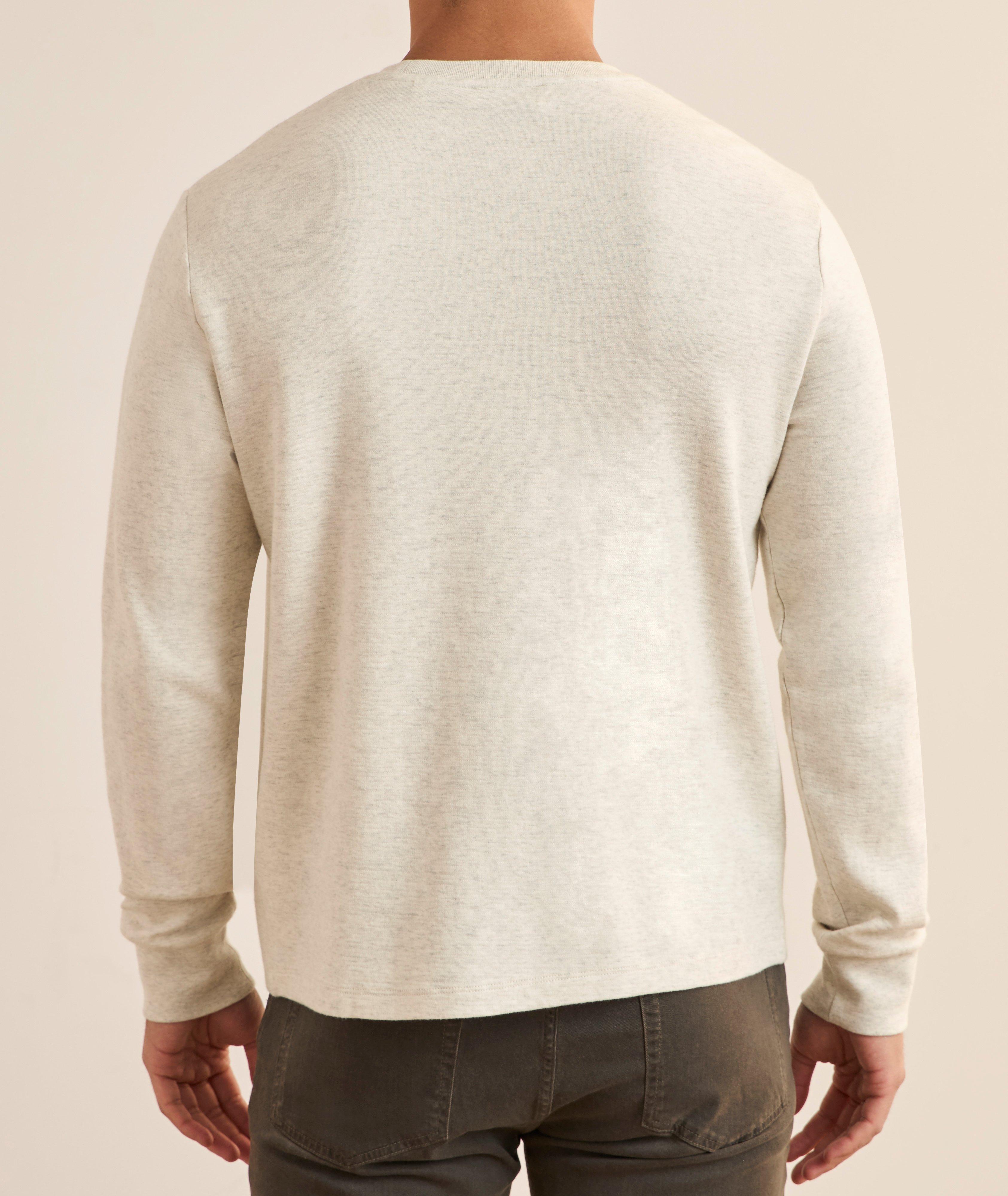 Duo Fold Cotton Crewneck Sweater image 2