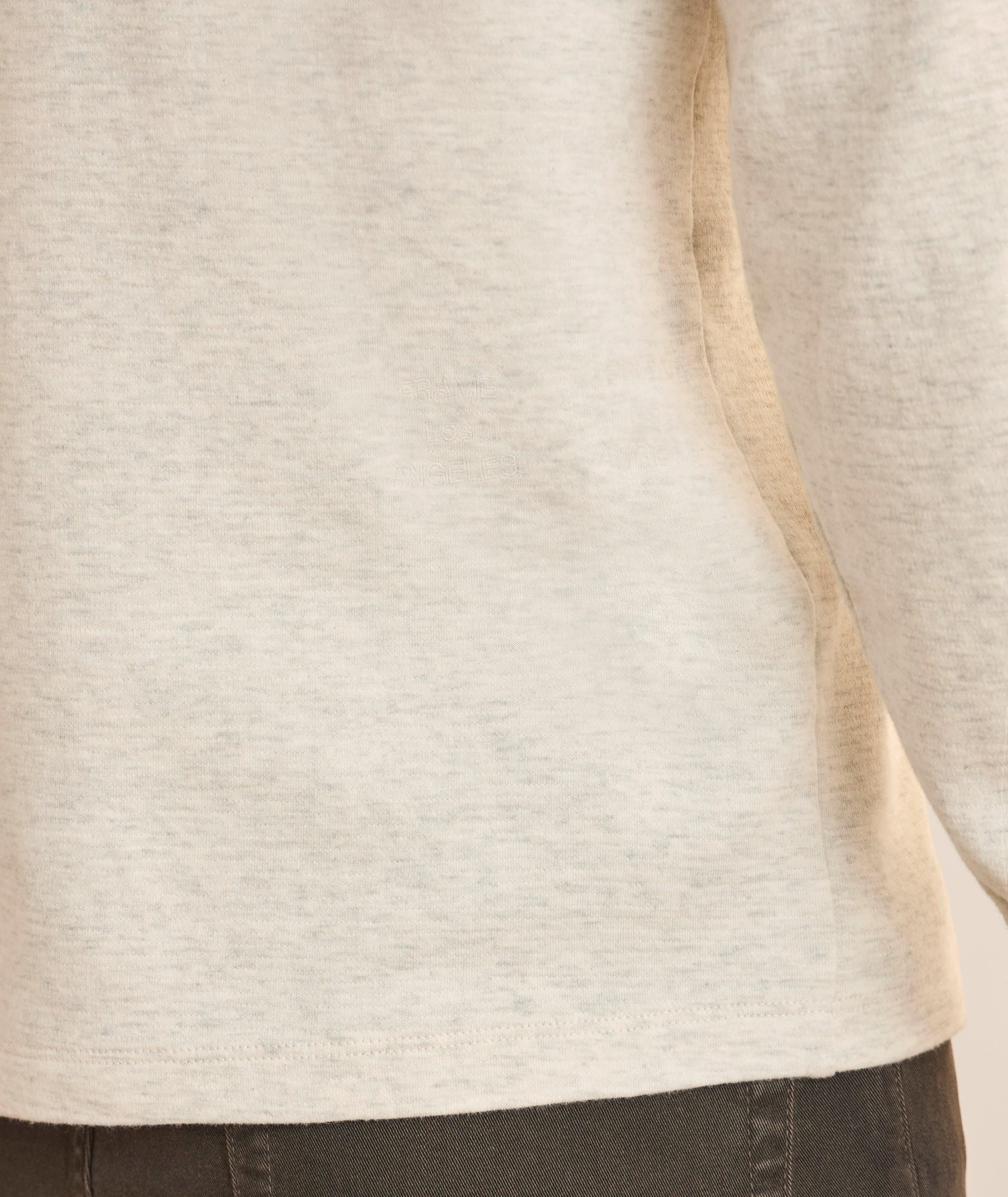 Duo Fold Cotton Crewneck Sweater image 3