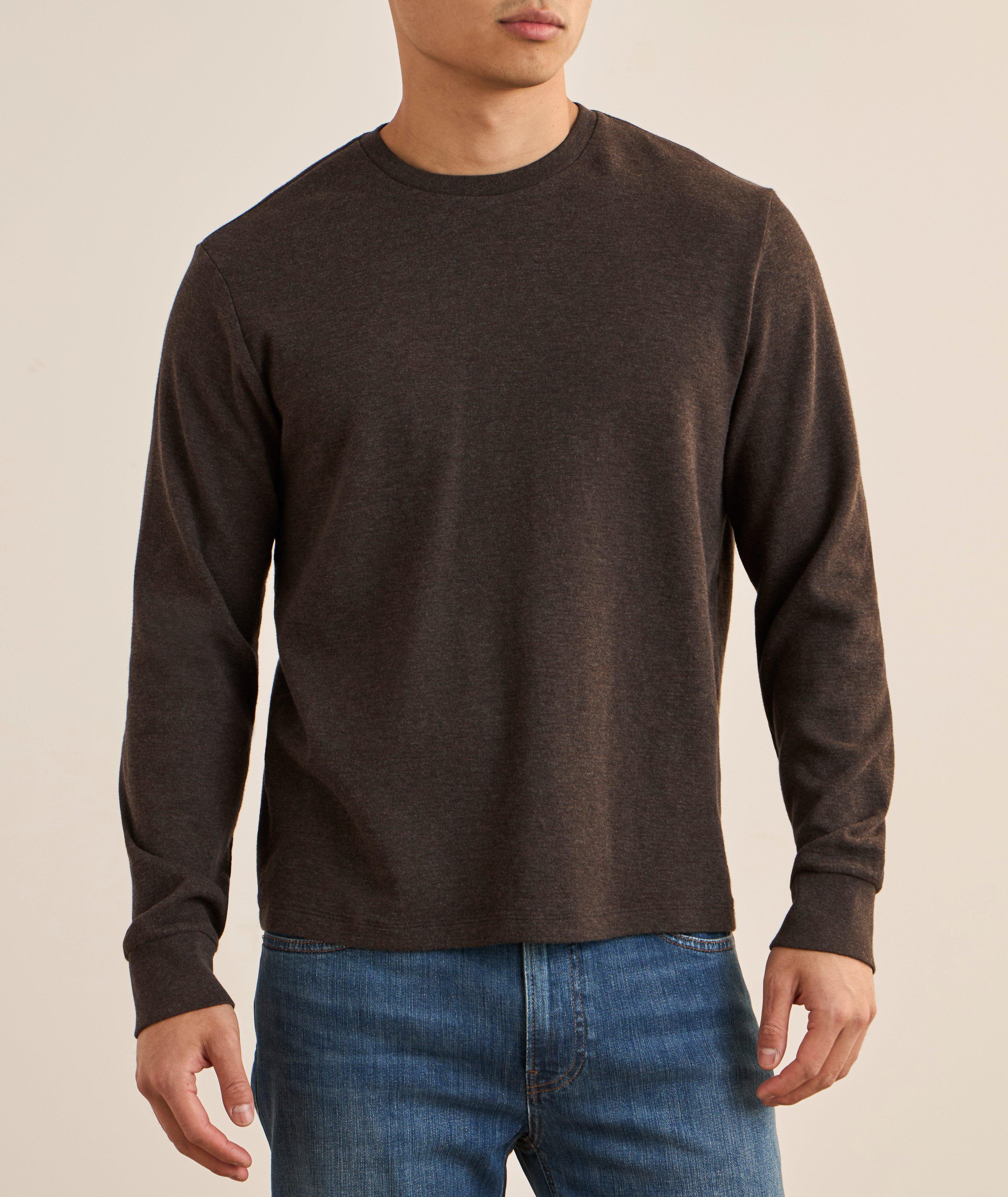 Duo Fold Cotton Crewneck Sweater image 1