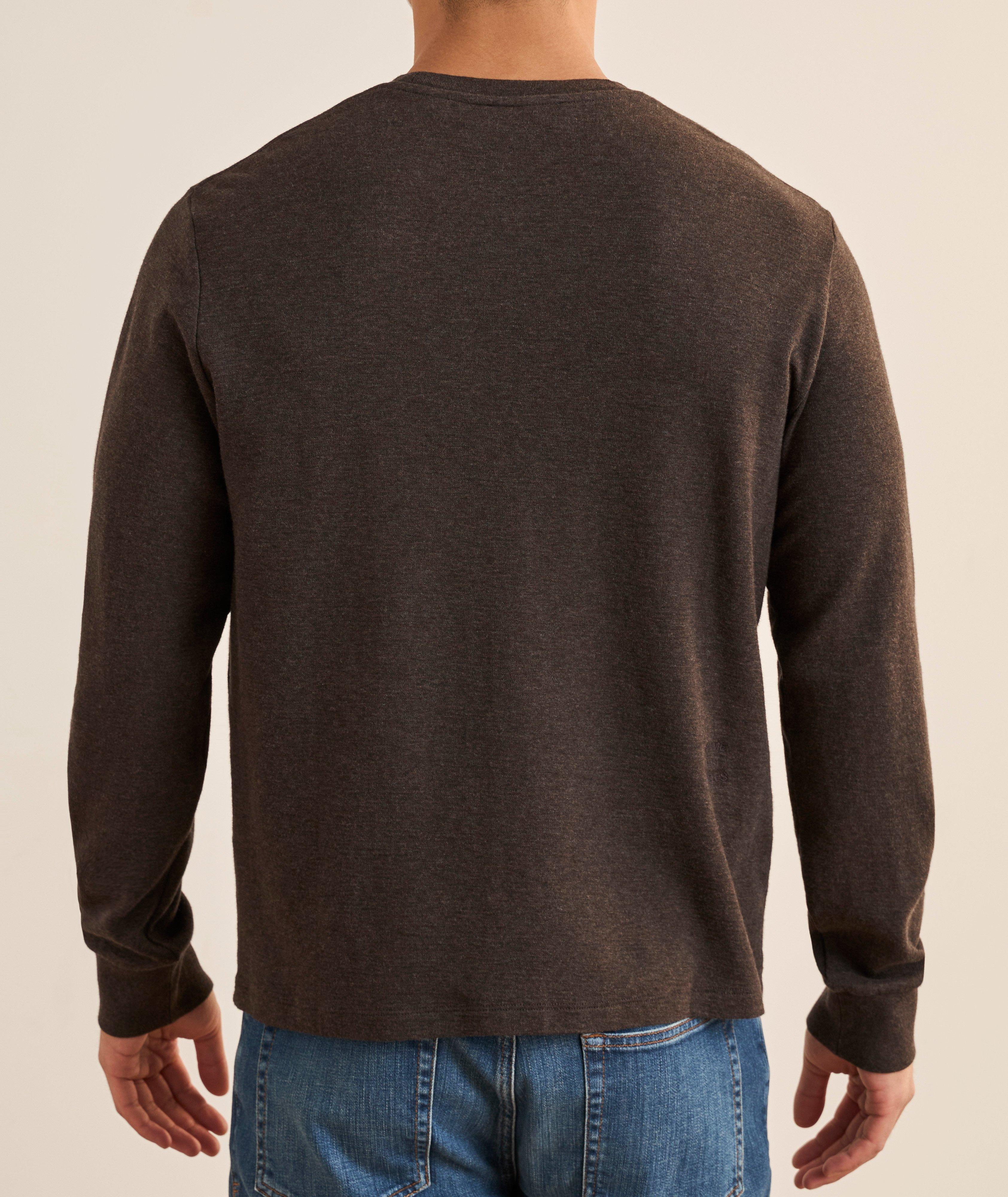 Duo Fold Cotton Crewneck Sweater image 2