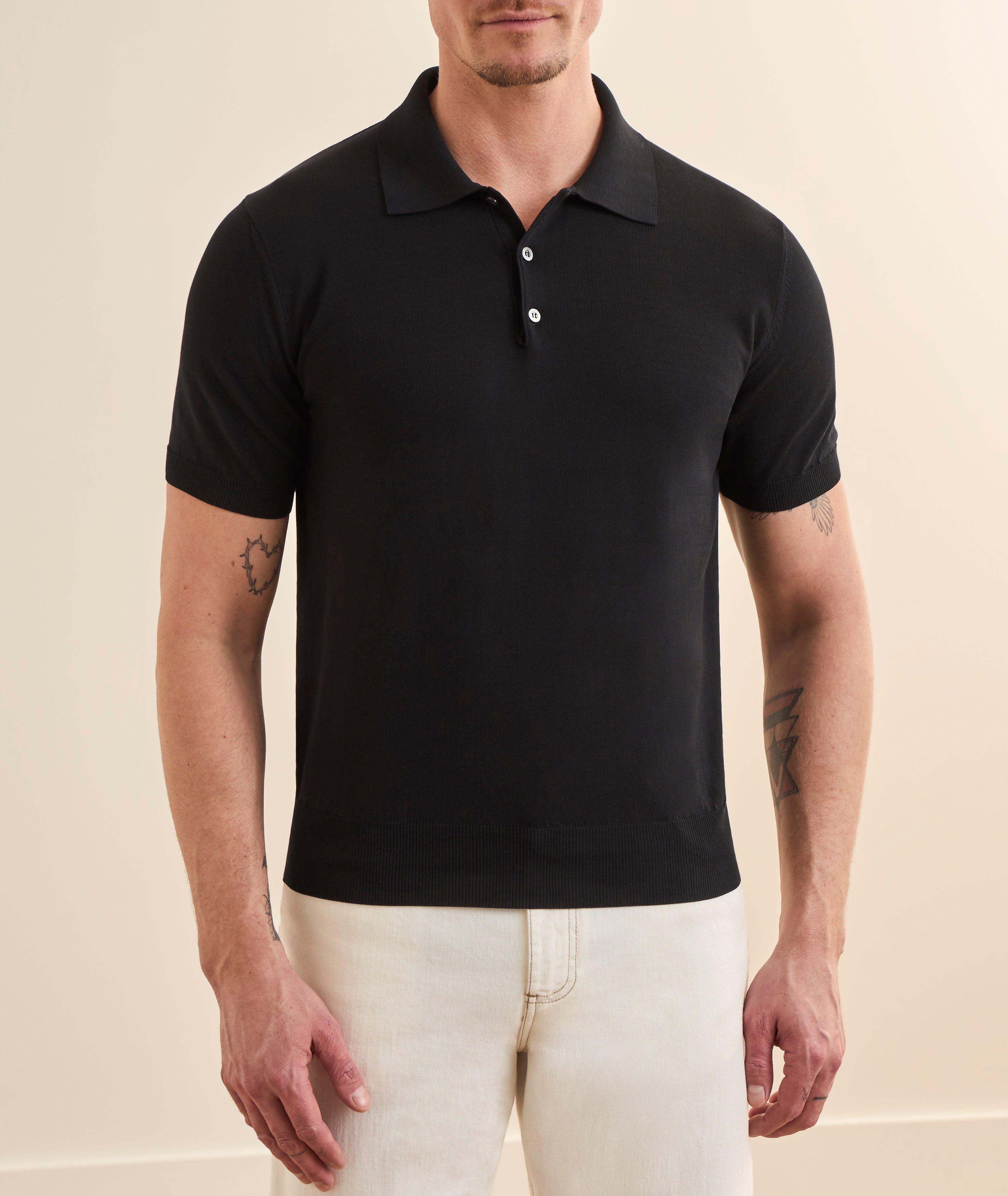 Cotton Knit Polo  image 1