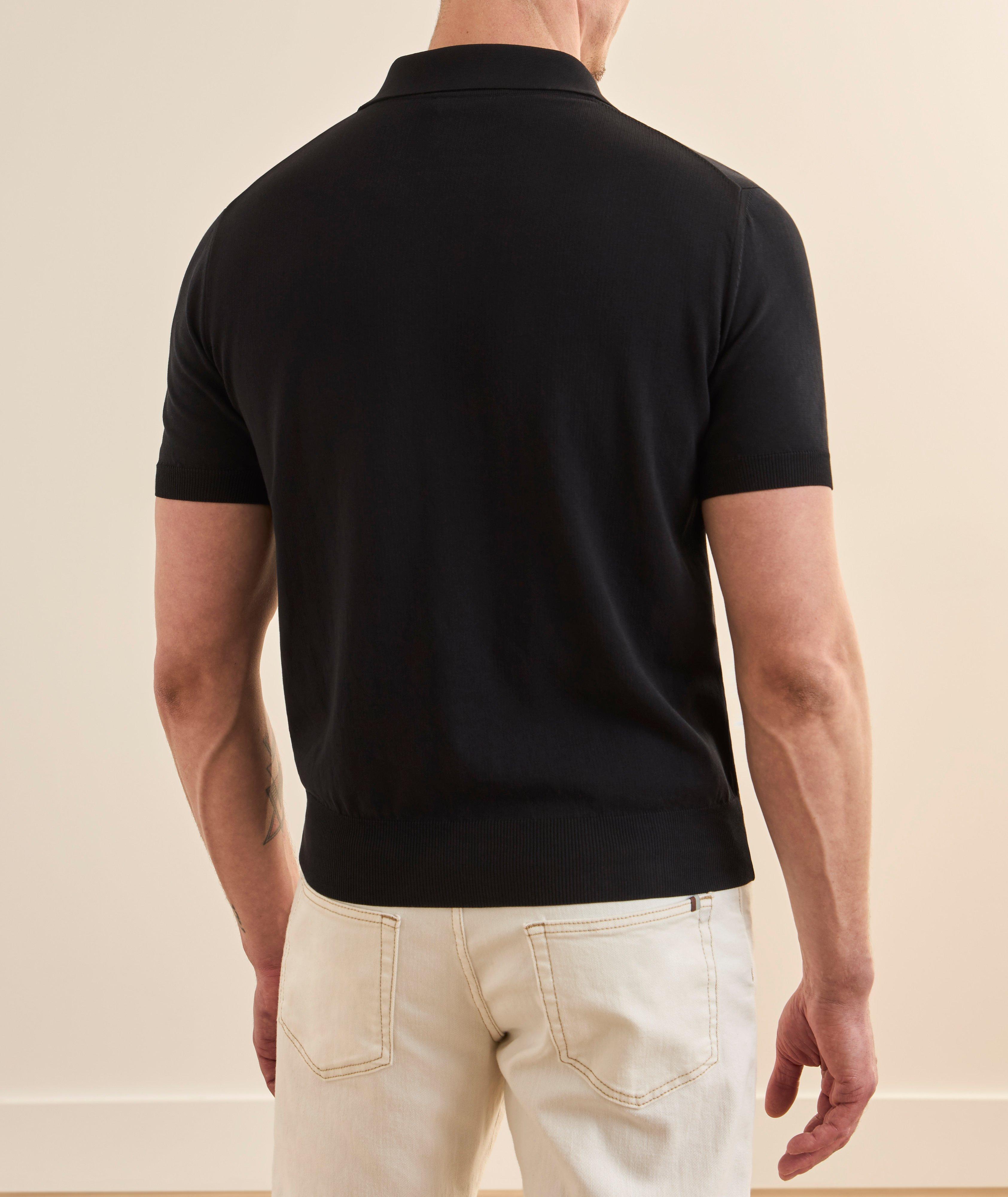 Cotton Knit Polo  image 2