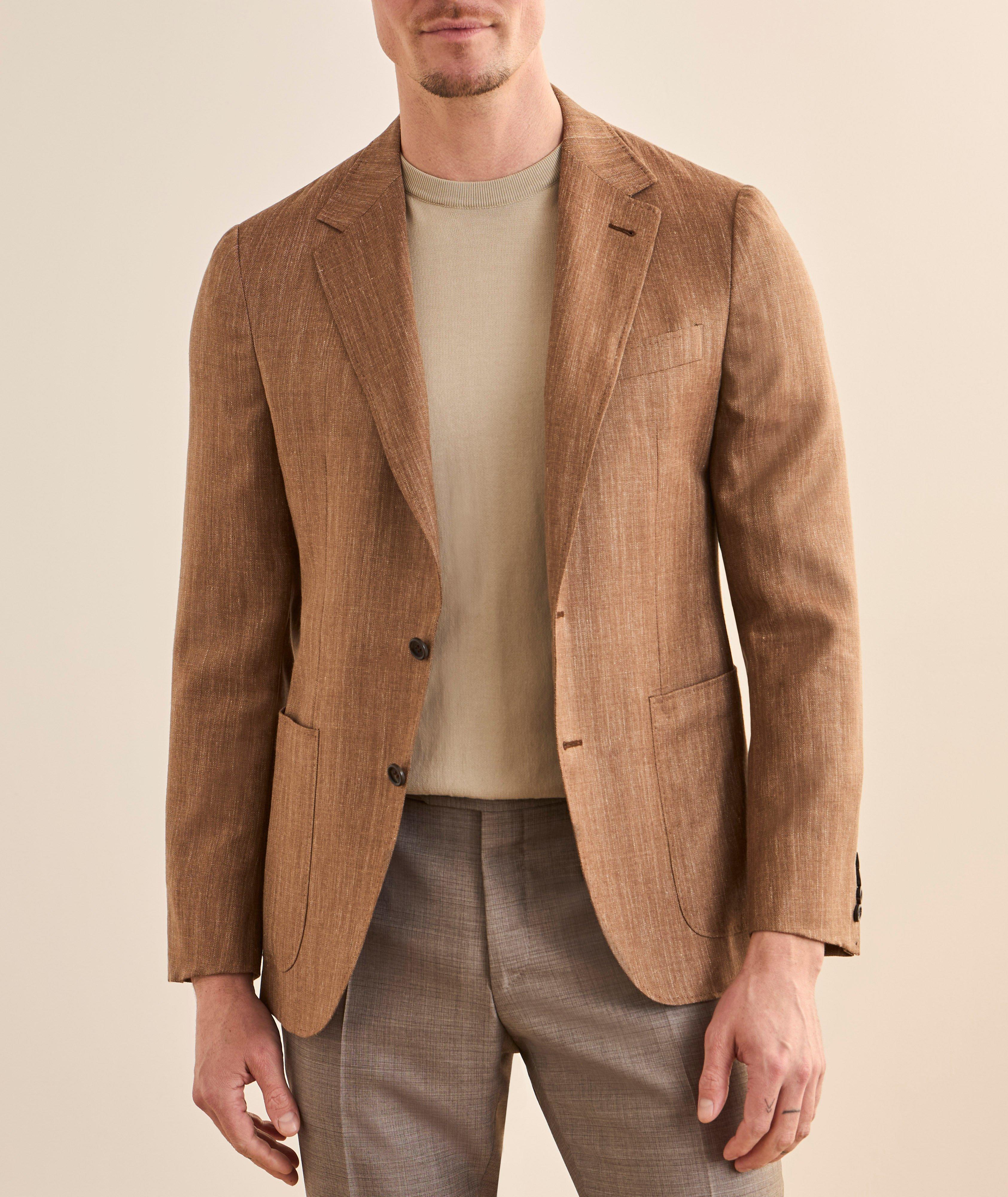 Kei Herringbone Sport Jacket image 1