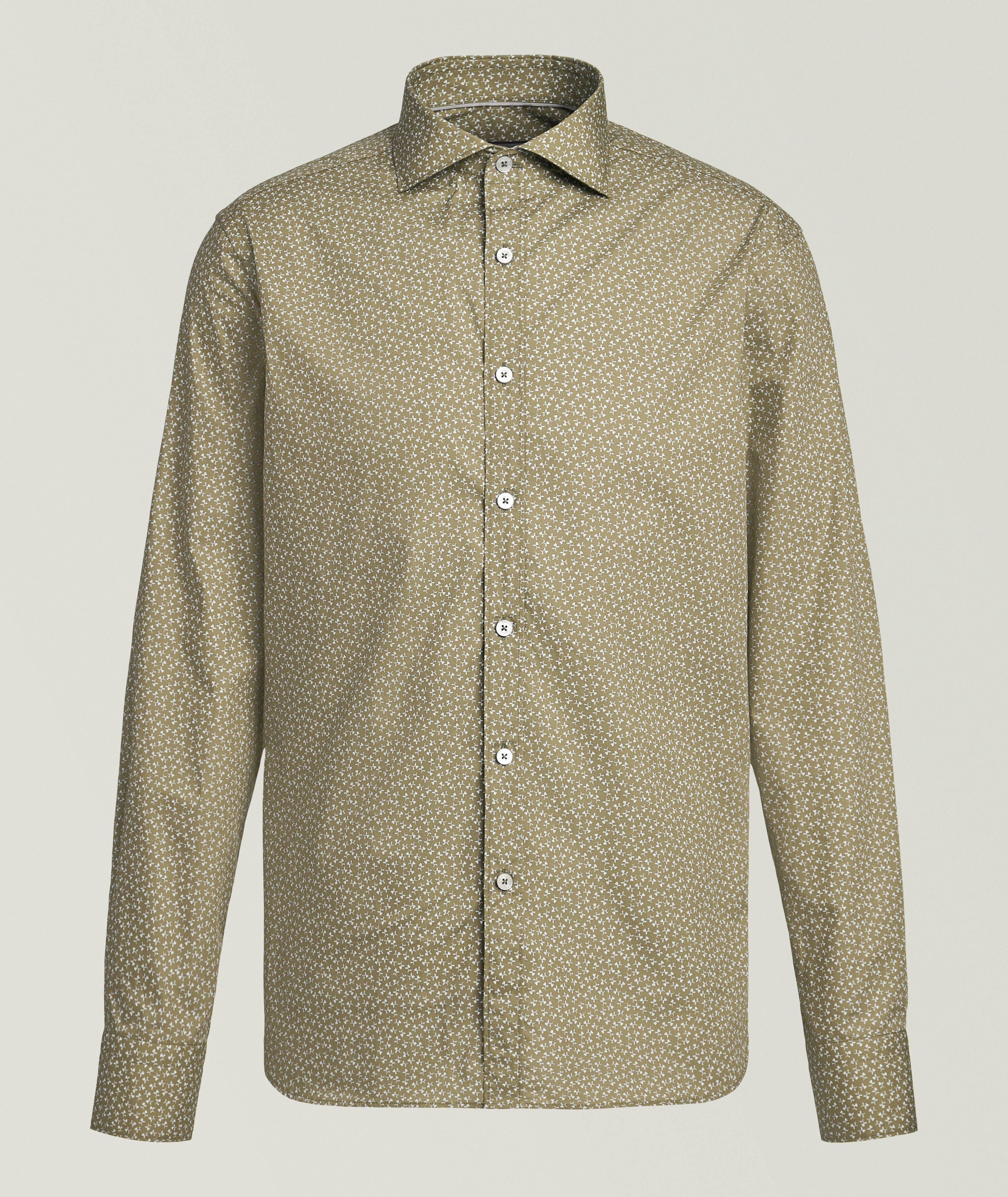 Canali Chemise coton floral