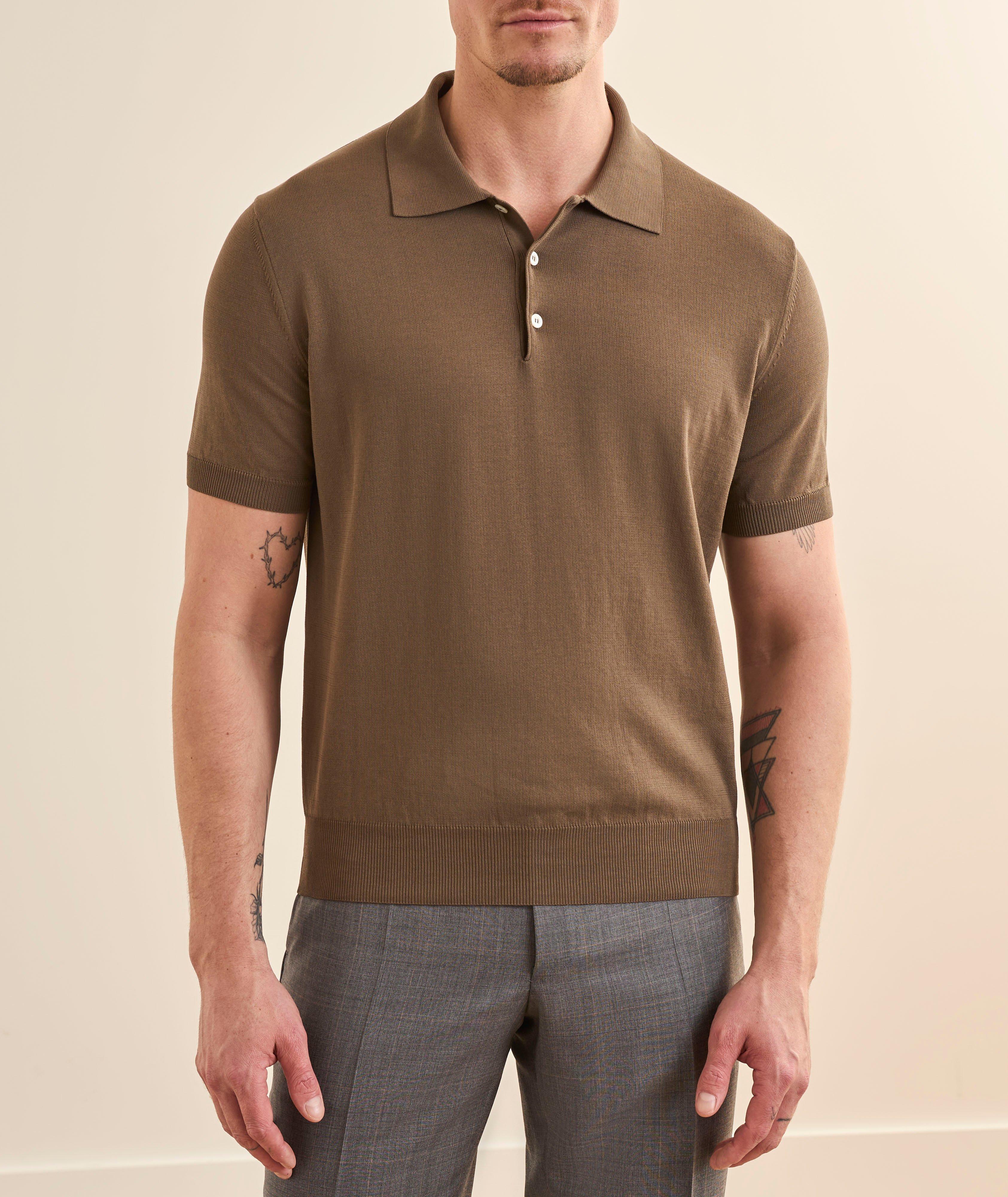 Cotton Knit Polo  image 1