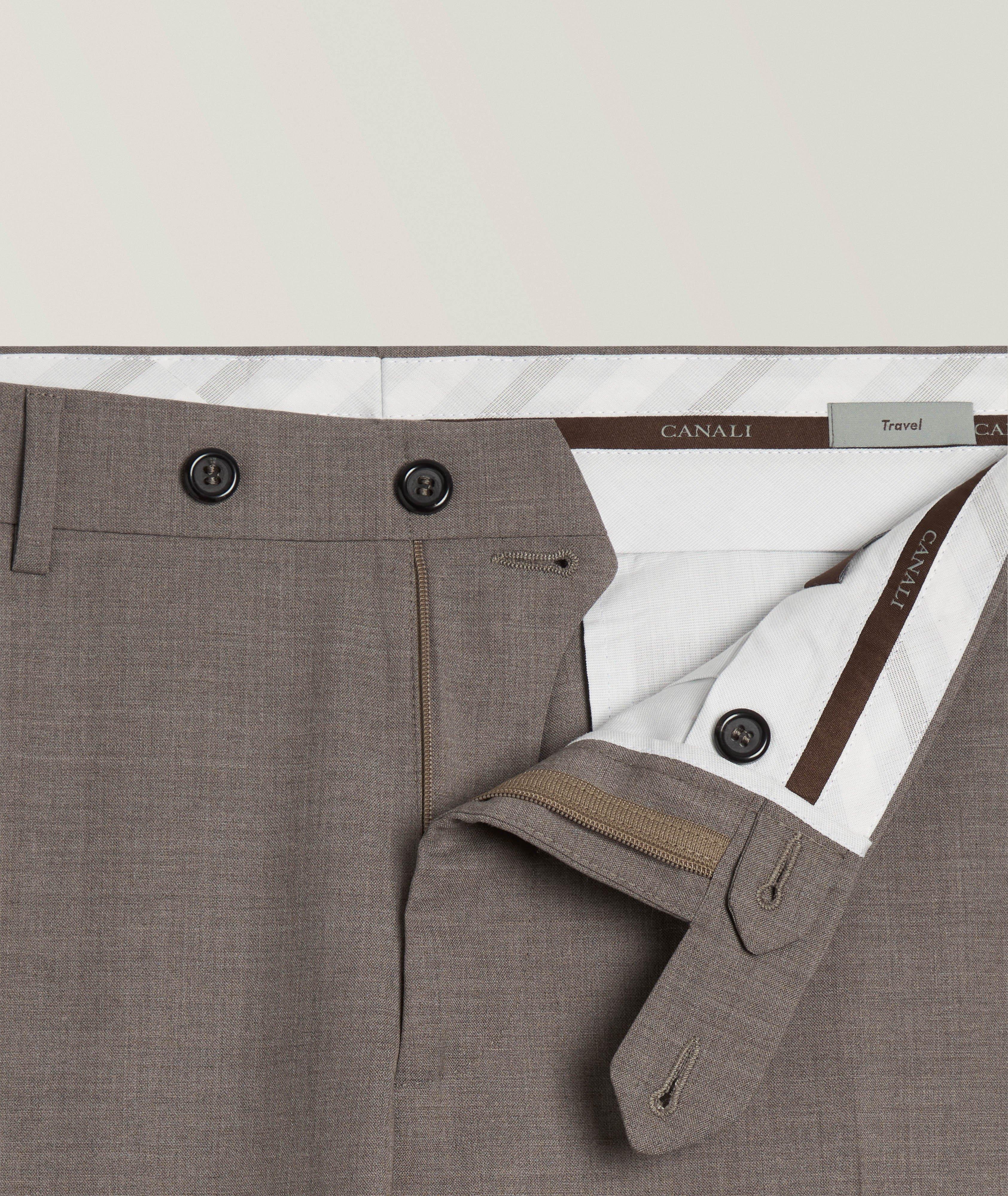 Kei Stretch-Wool Dress Pants image 4