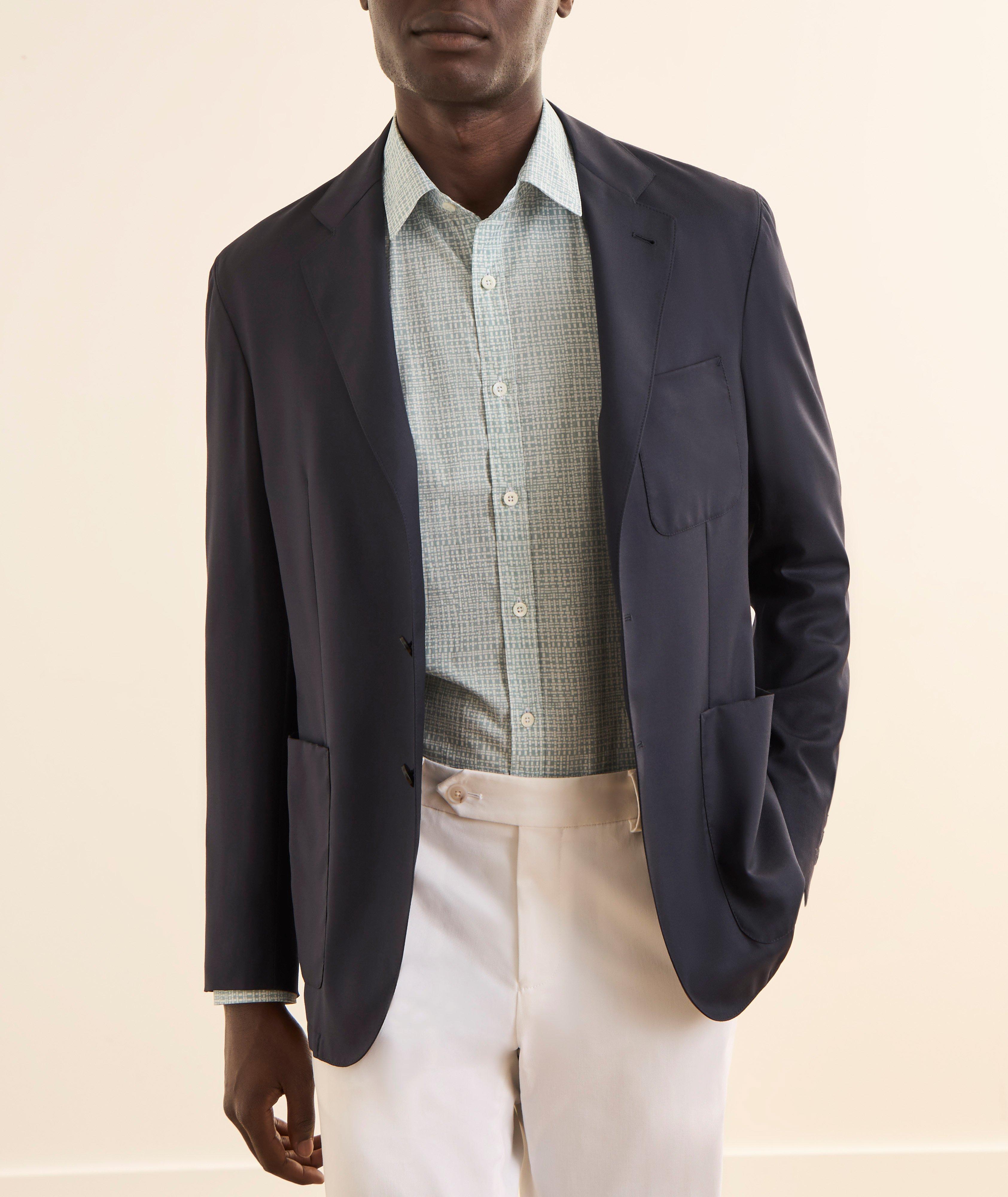 Nuvola Impeccabile Wool-Silk Sport Jacket  image 1