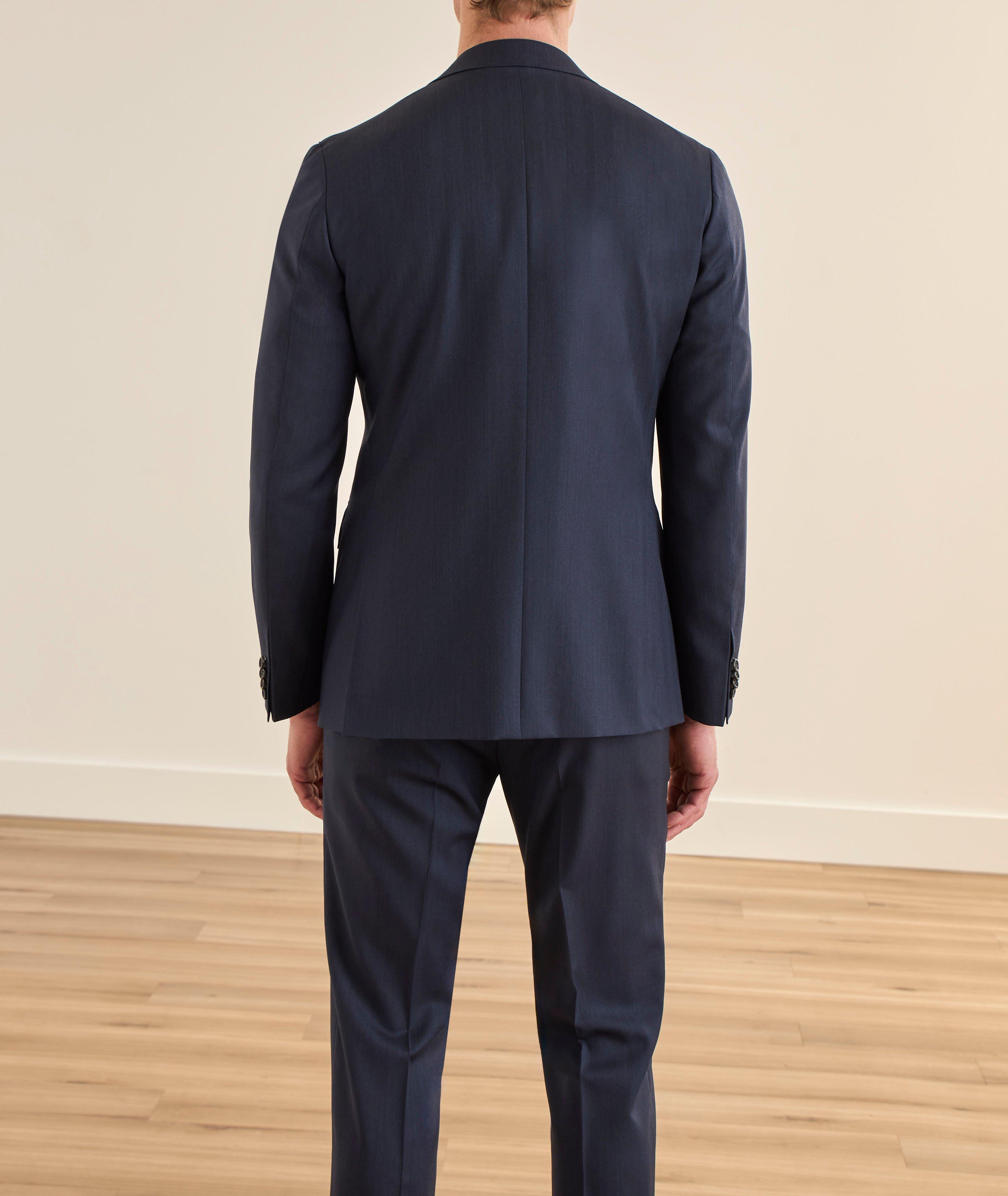 Kei Tonal Herringbone Wool Suit image 2