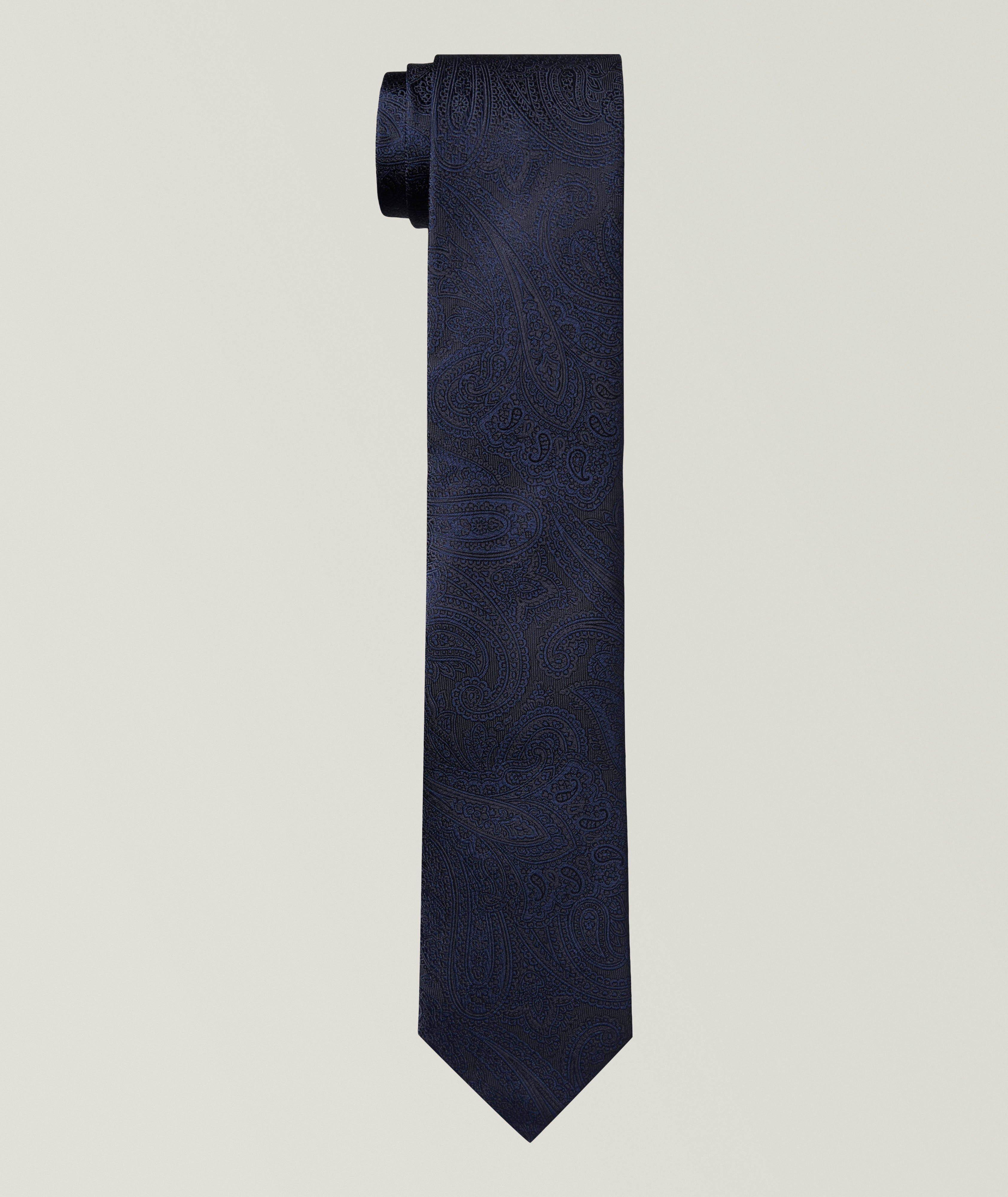 Cravate paisley en soie image 0