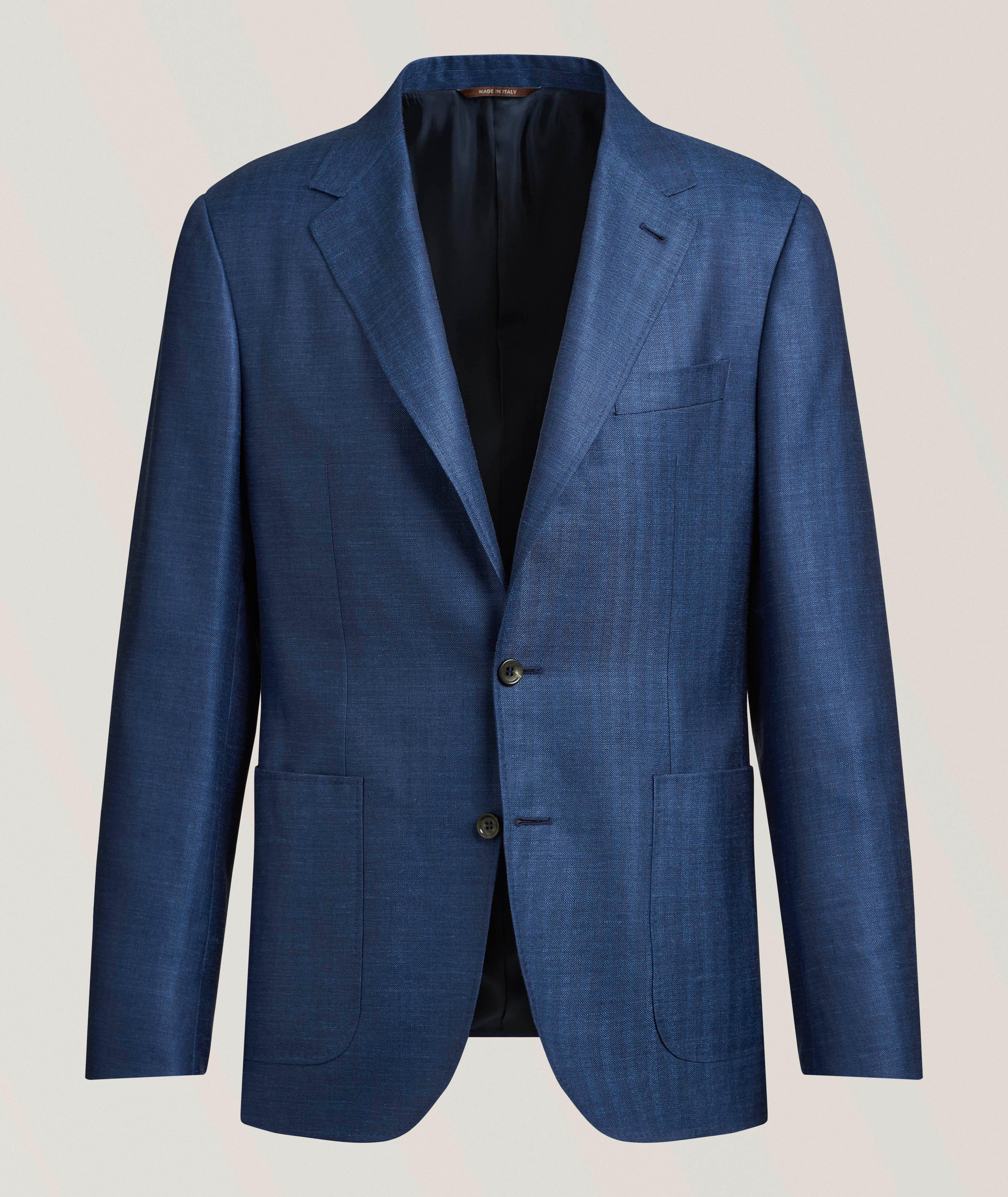 Canali Veste sport Kei chevrons