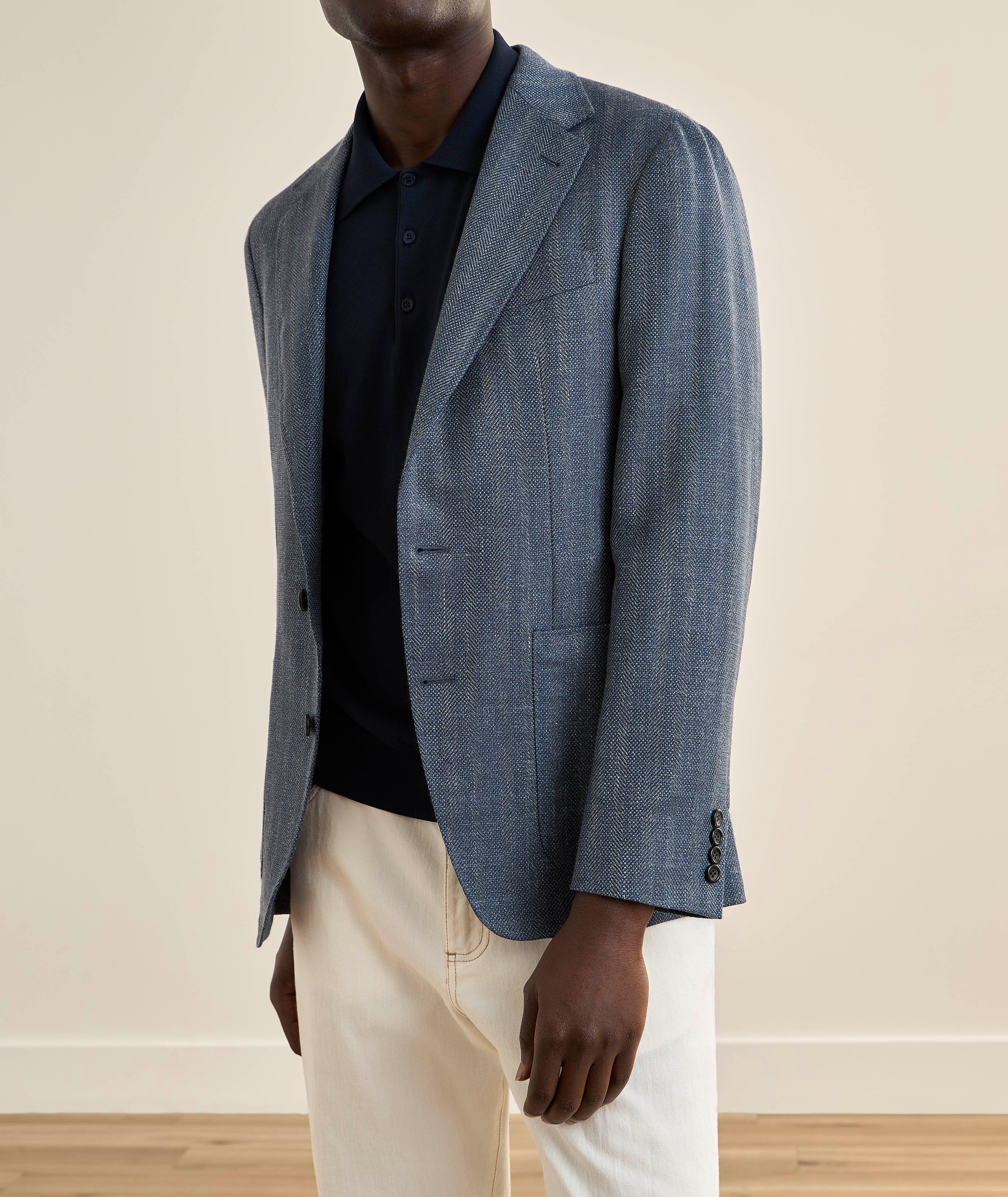 Kei Hopsack Unlined Sport Jacket image 1
