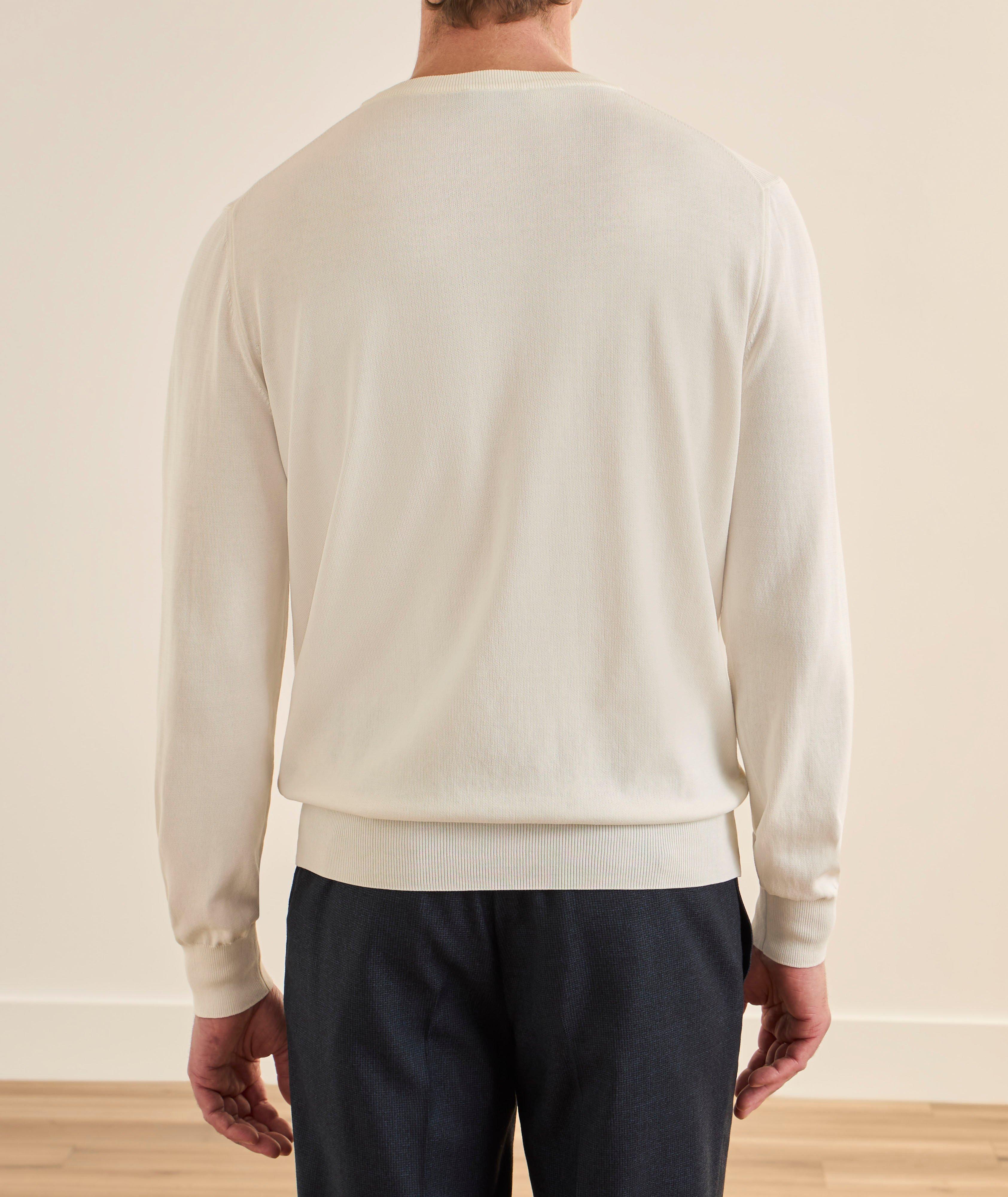 Pull encolure ronde coton image 2