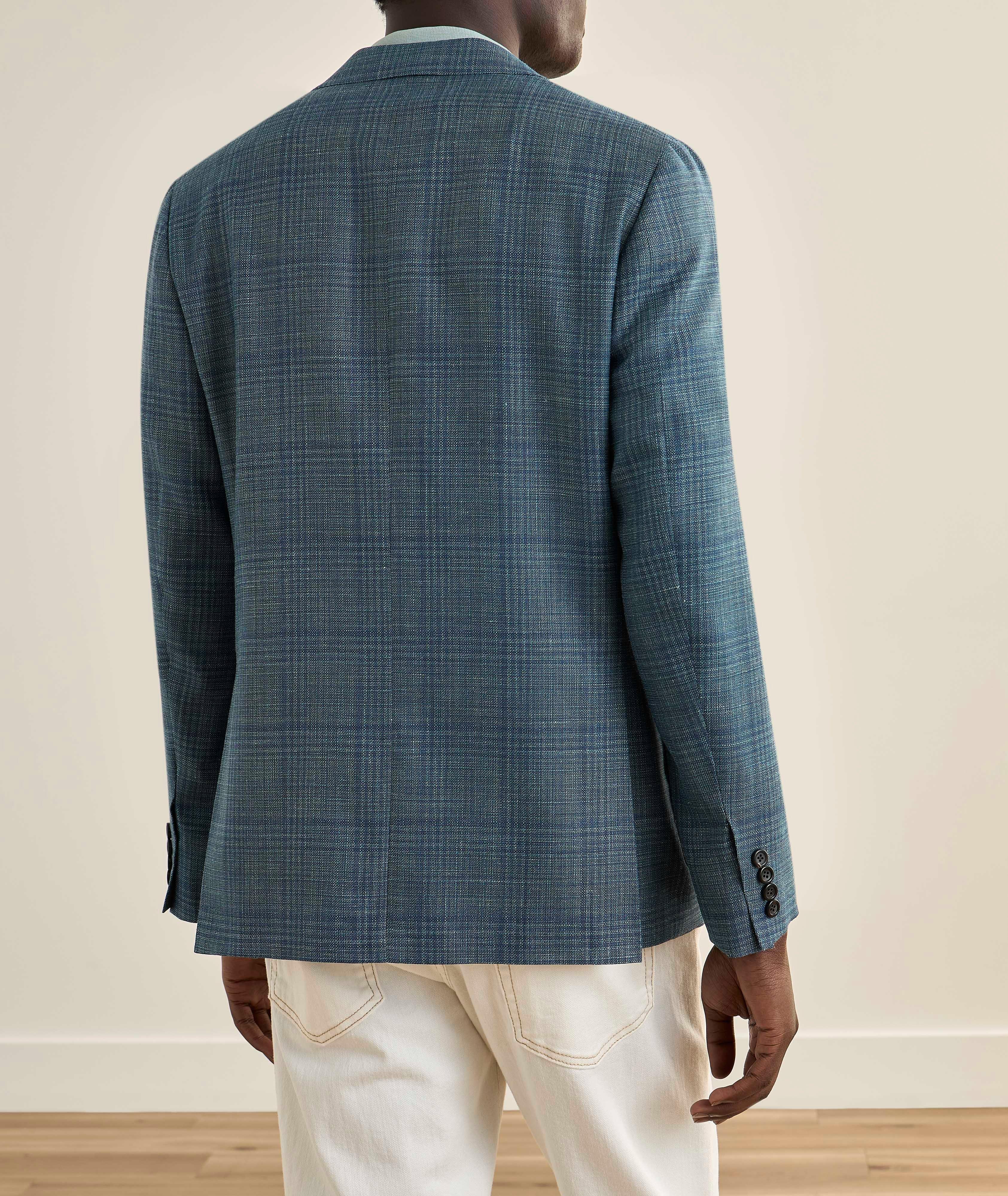 Veste sport Kei multicarreaux non doublée image 2