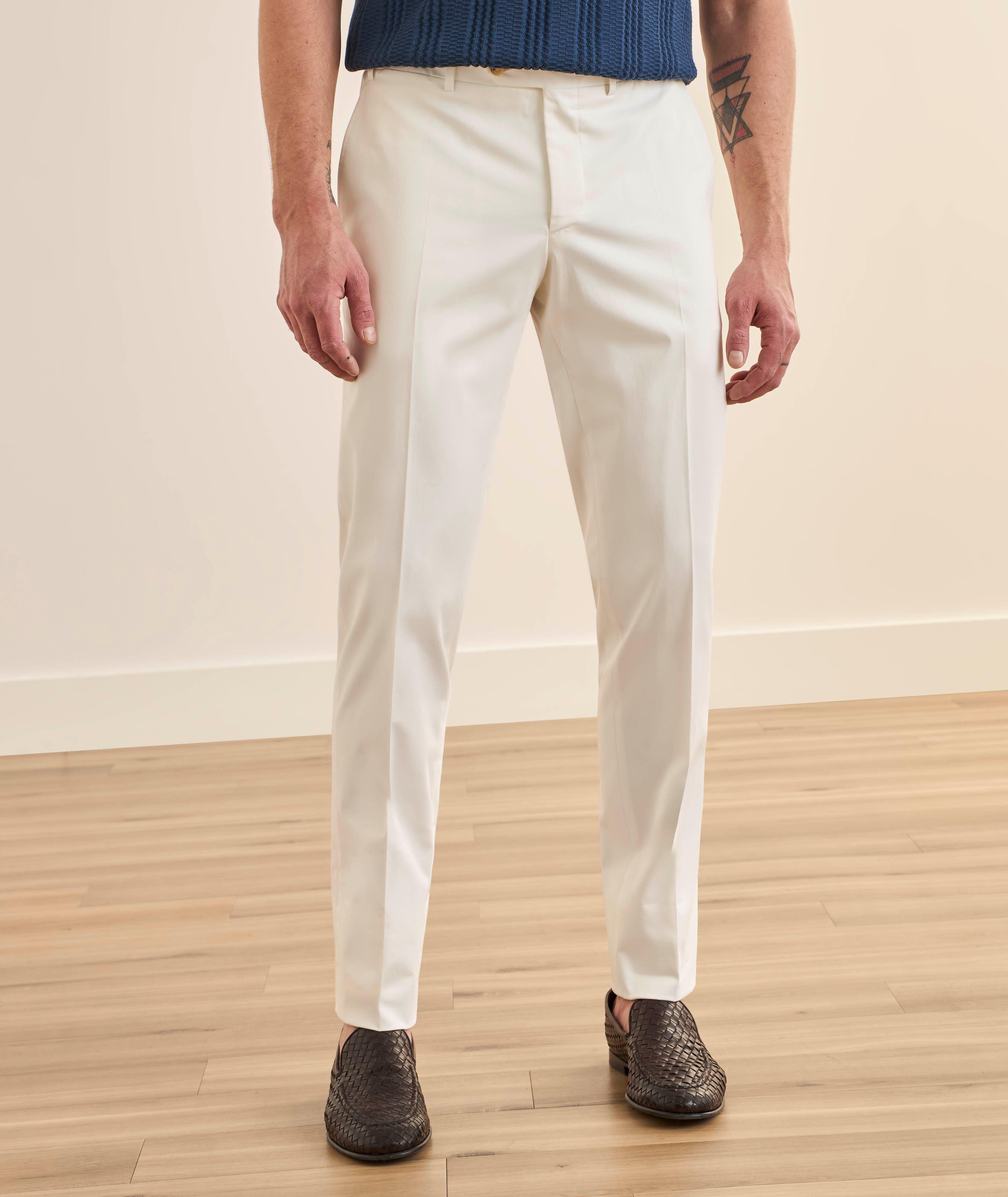 Kei Stretch-Cotton Dress Pants image 1