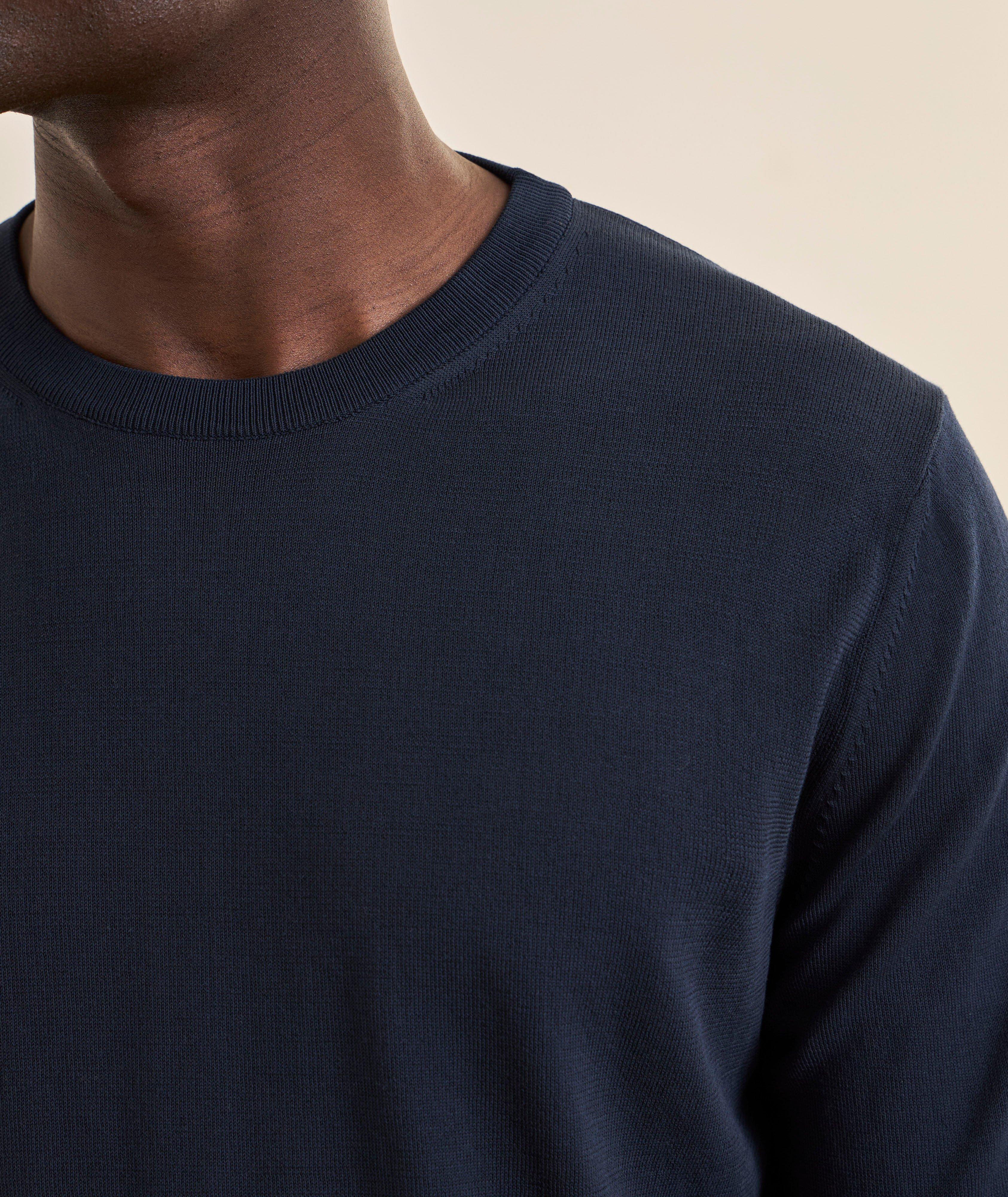 Cotton Crewneck Sweater image 3