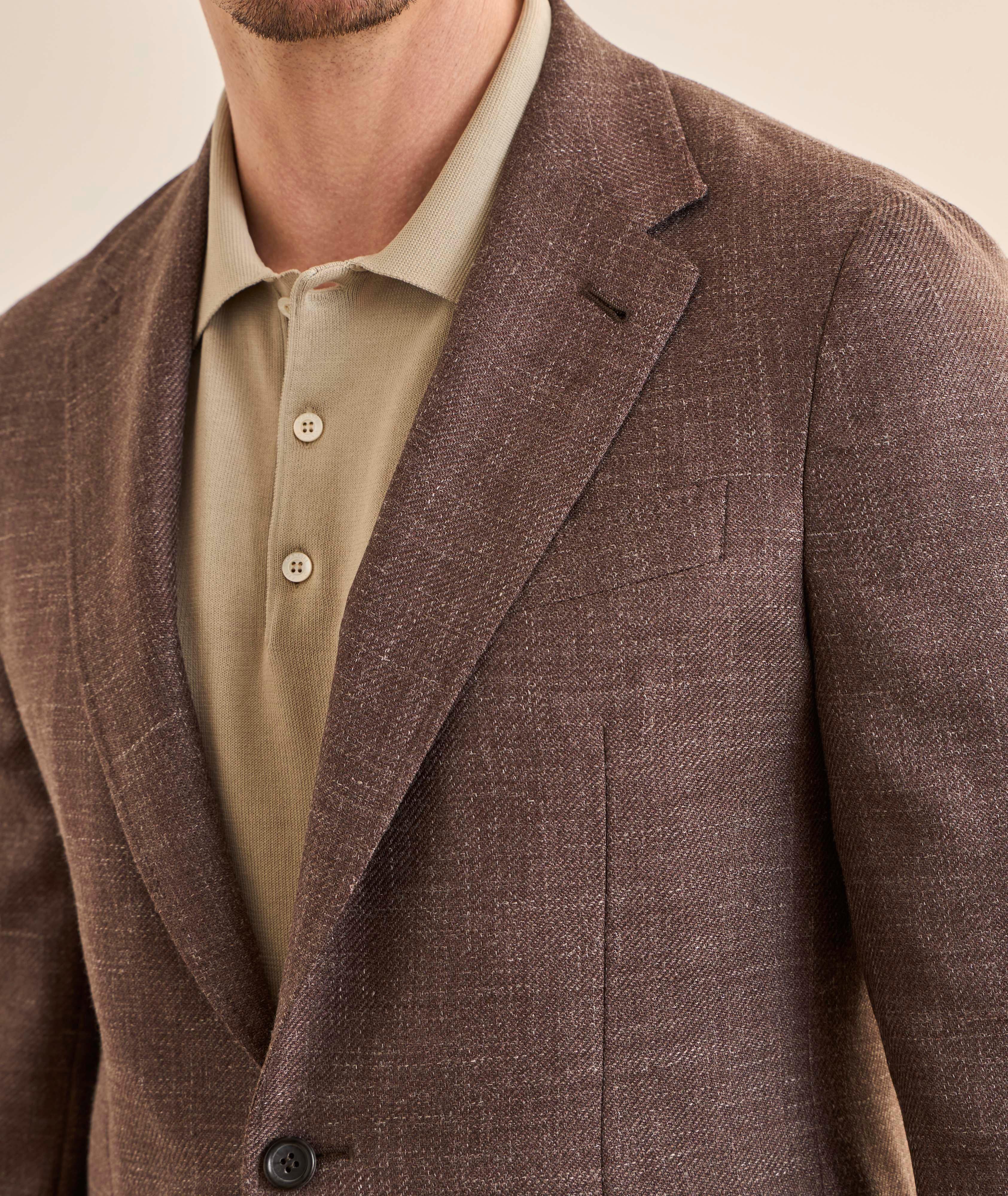 Kei Wool-Silk-Linen Sport Jacket image 3