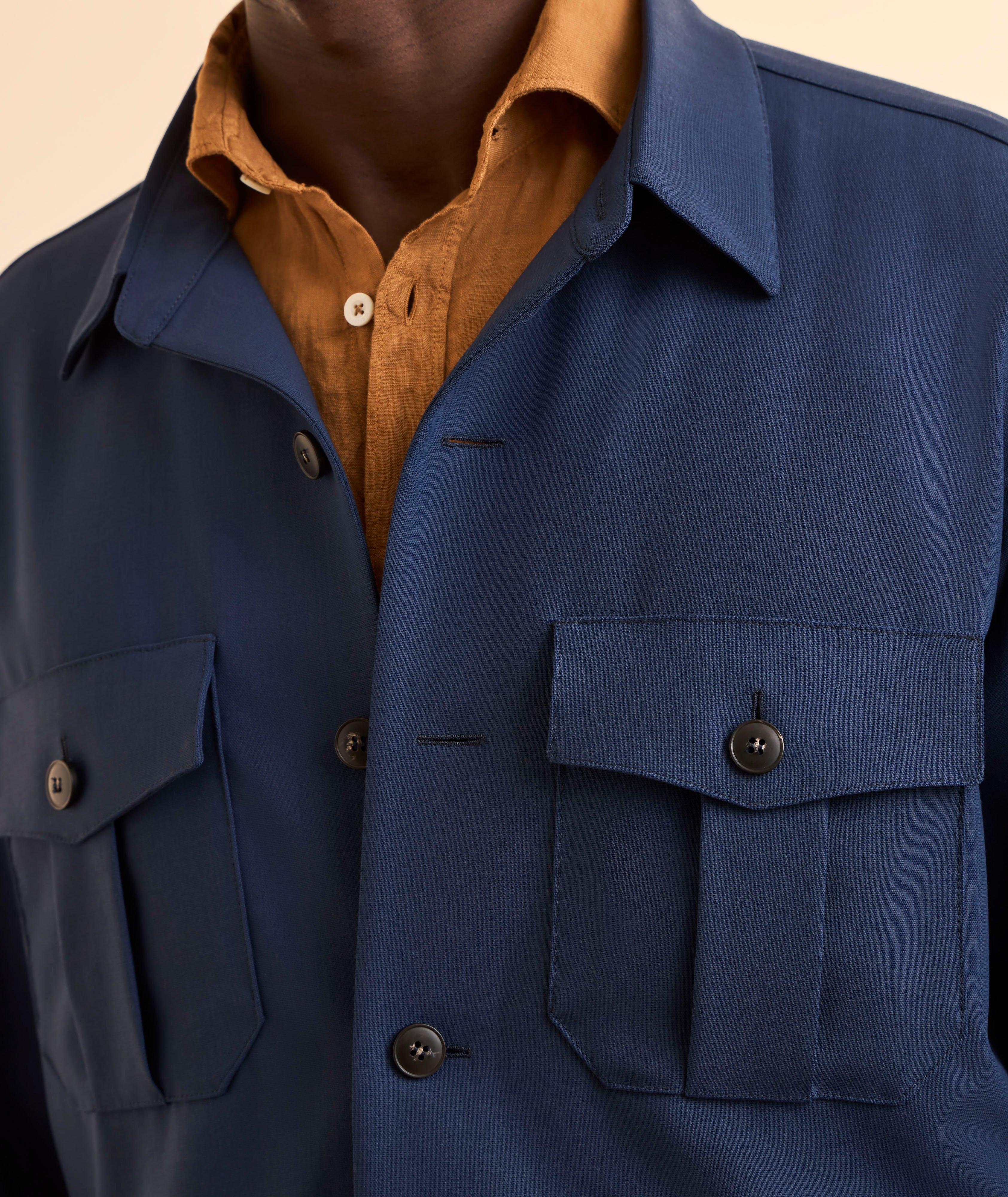 Nuvola Impeccabile Wool Overshirt image 3