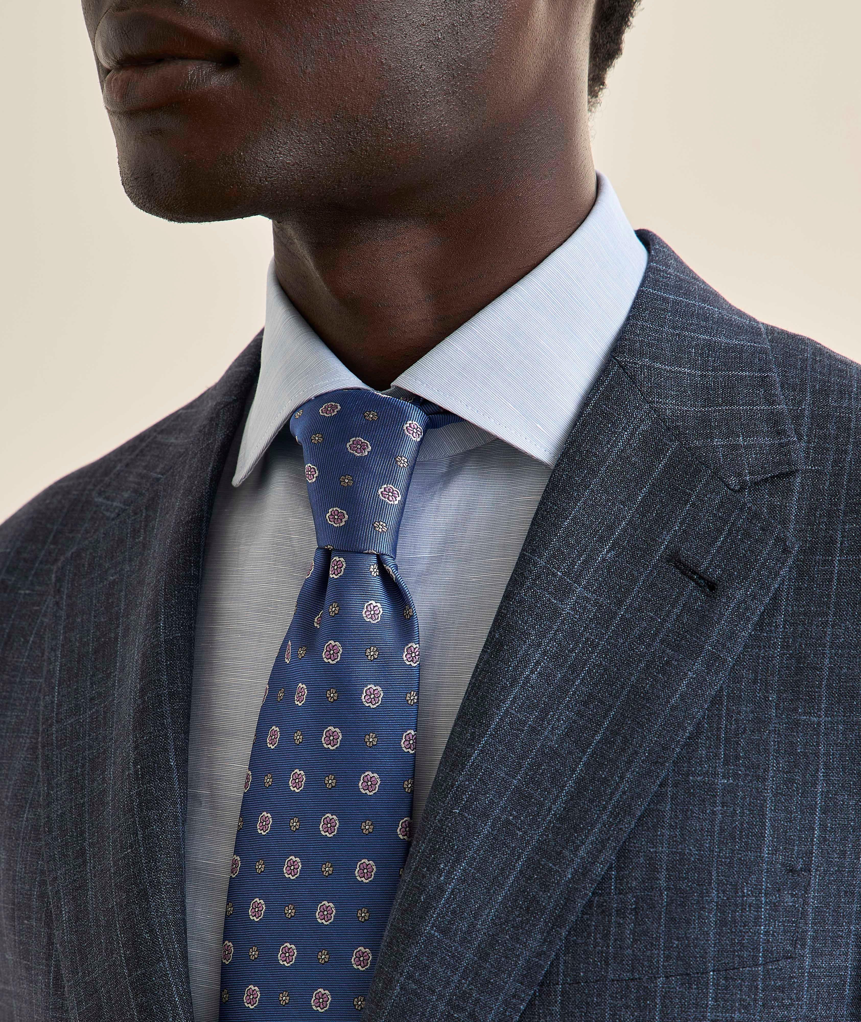 Kei Striped Travel Wool Suit image 3