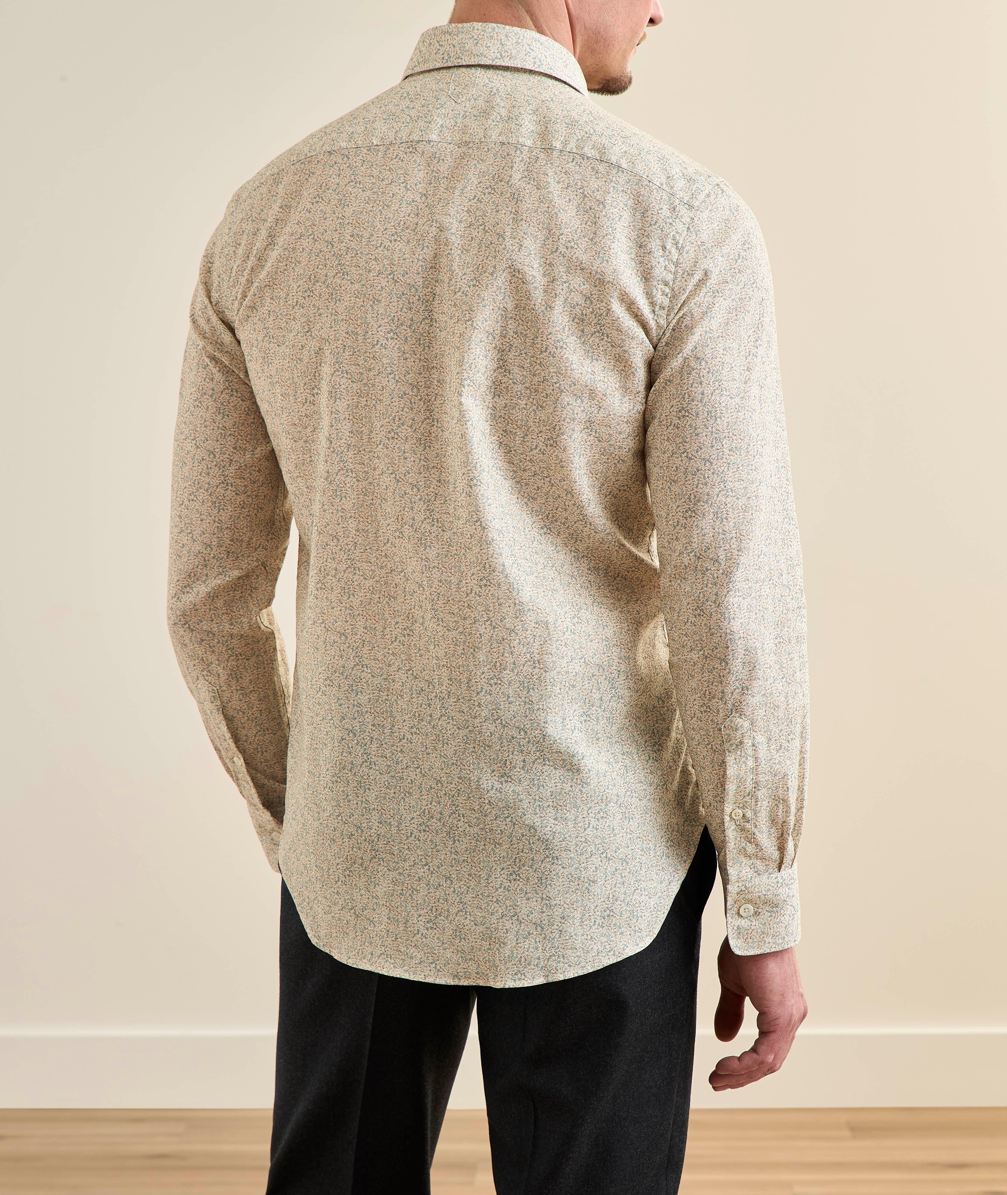 Floral Linen-Cotton Shirt image 2