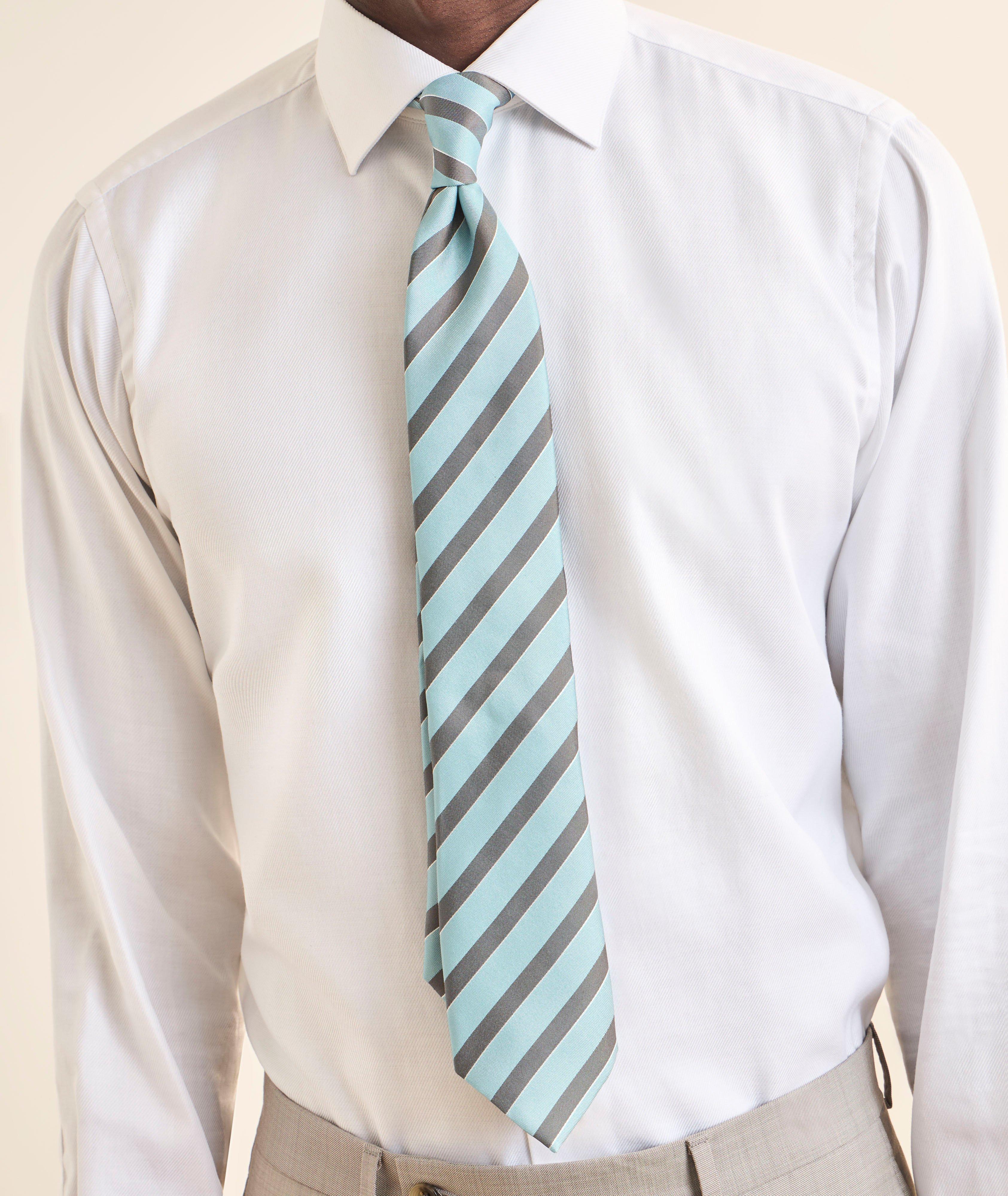 Striped Silk Tie image 1
