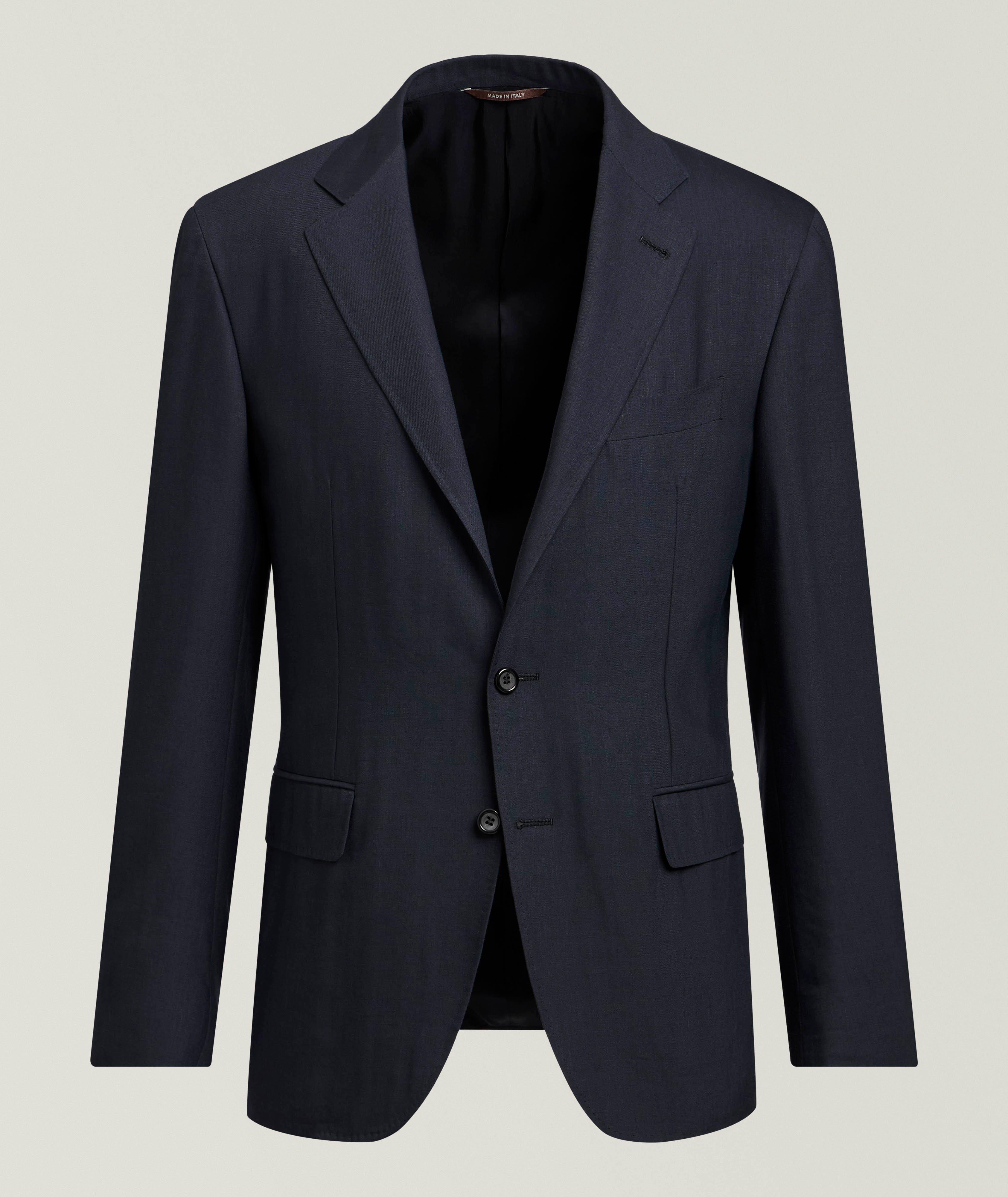 Kei Contemporary Linen-Wool Suit image 0