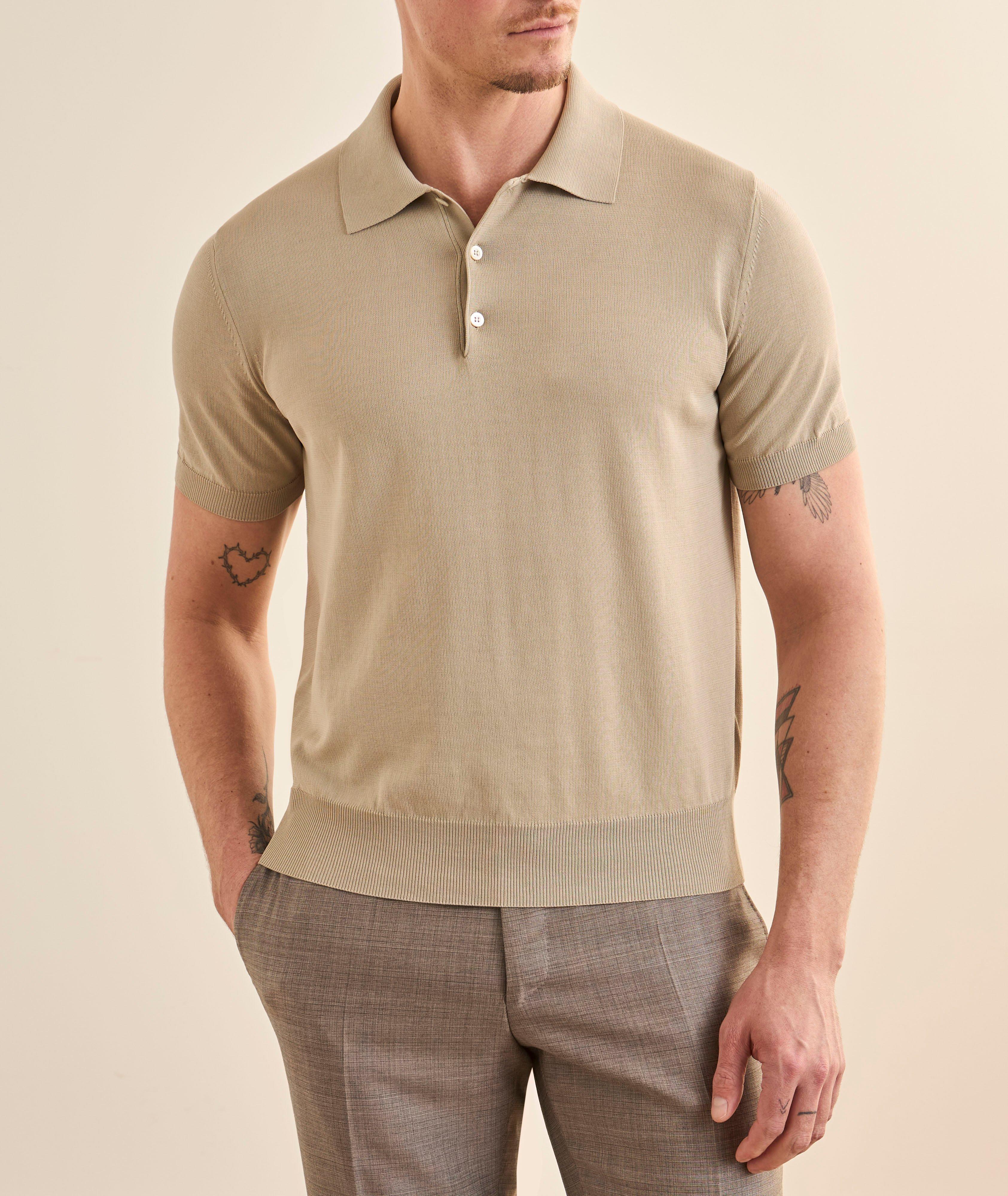 Polo tricot coton image 1