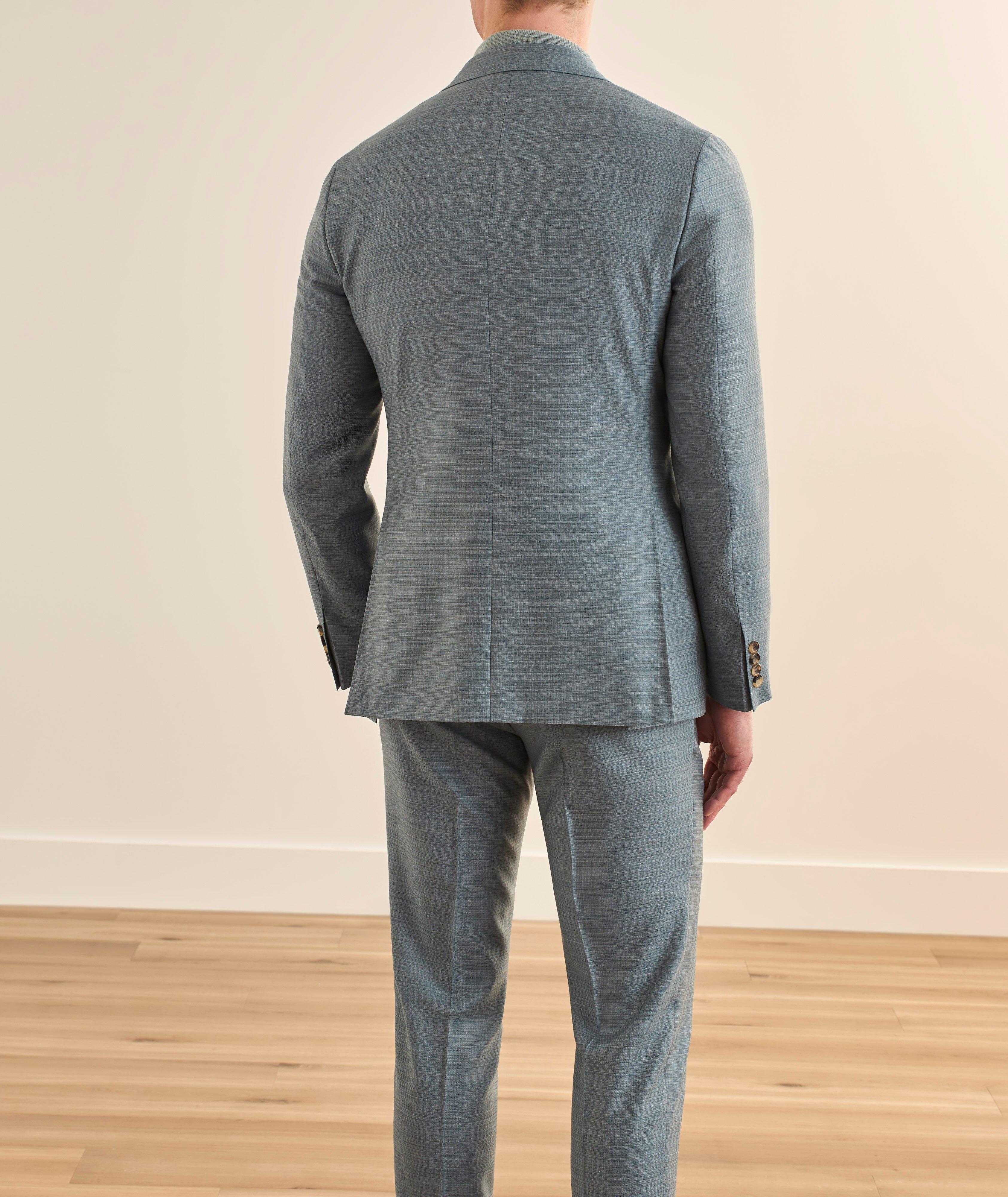 Complet en laine effet denim Kei image 2