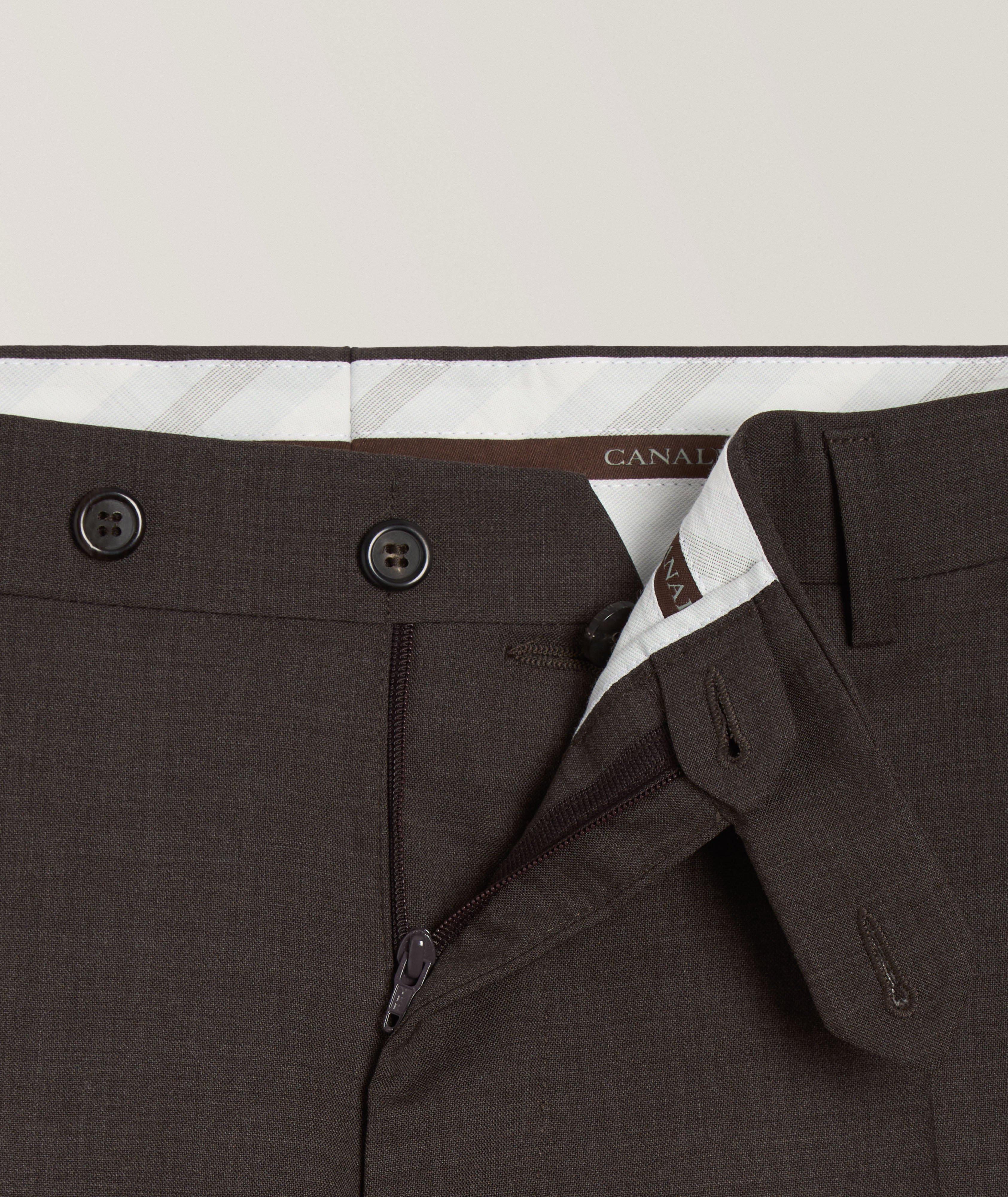 Kei Stretch-Wool Dress Pants image 1