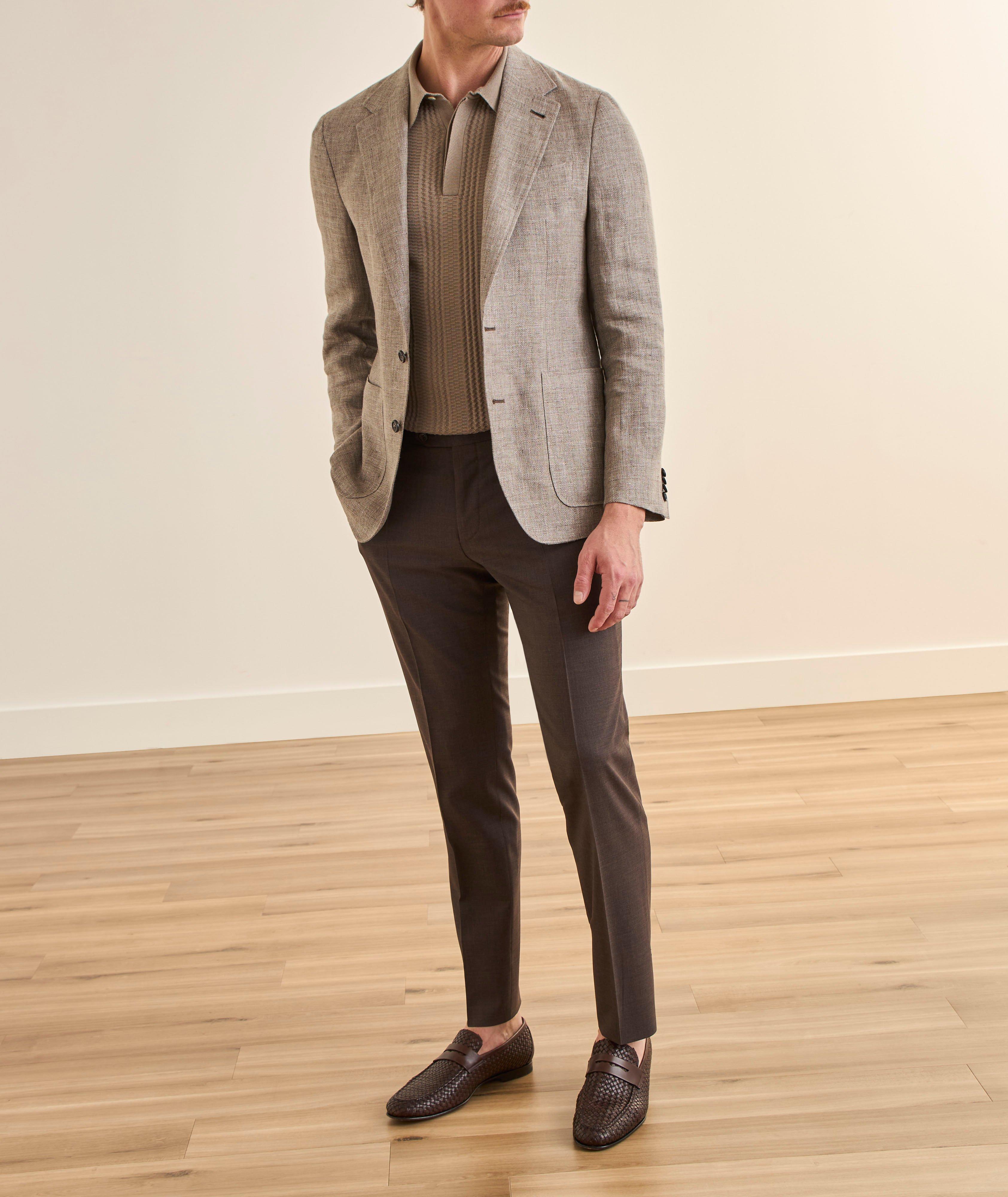 Pantalon habillé Kei laine extensible image 4