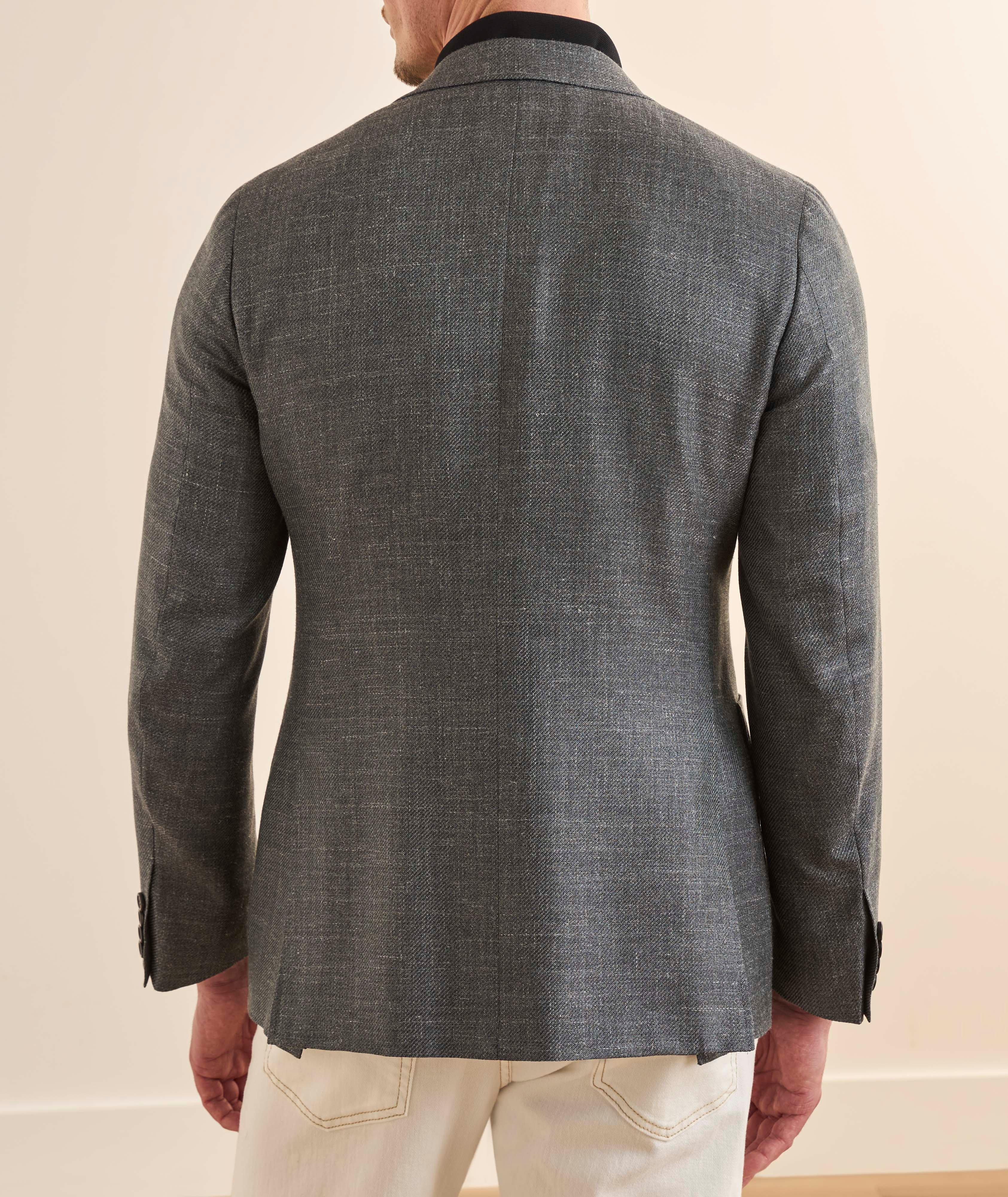 Veston sport laine-soie-lin Kei image 2