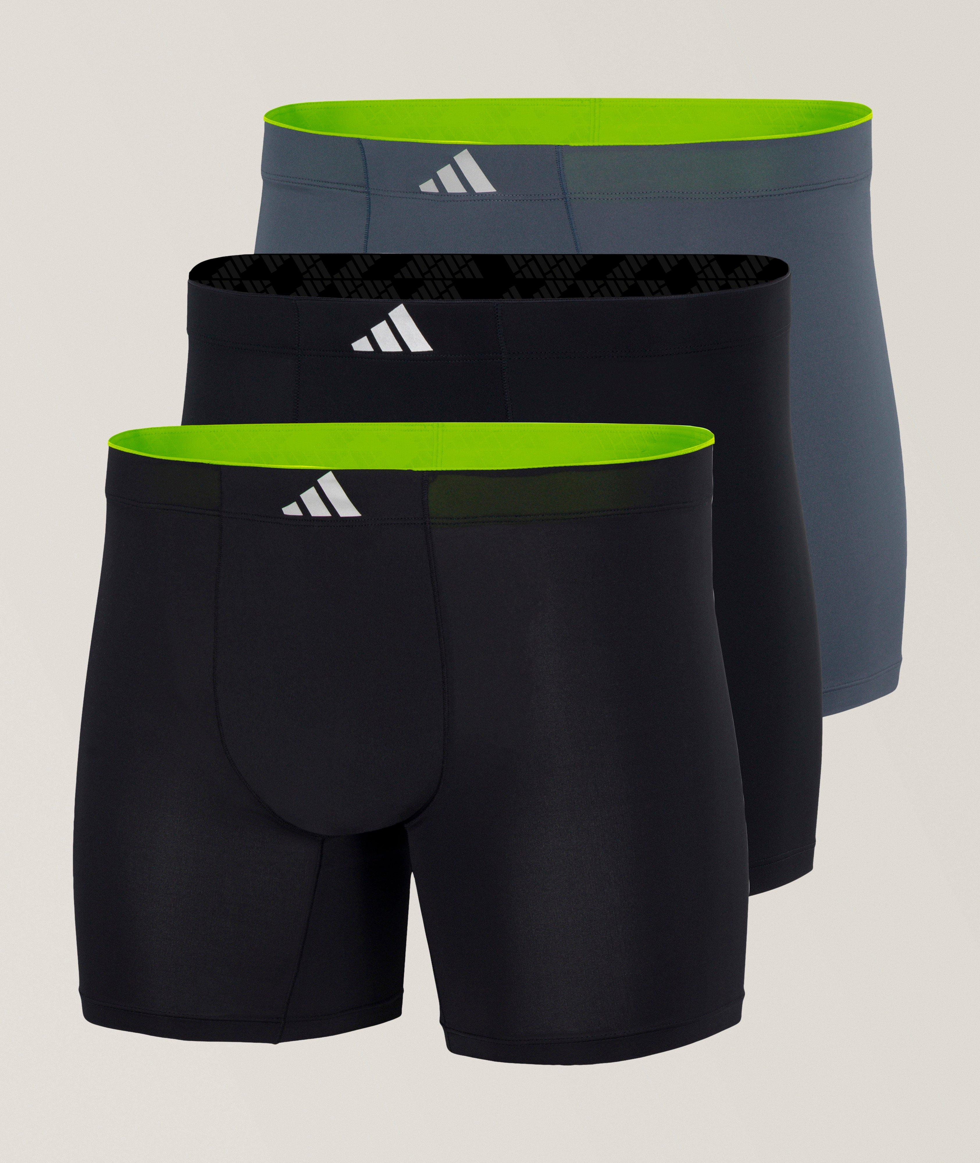 Adidas Lot de trois boxeurs moulants micro-tech active