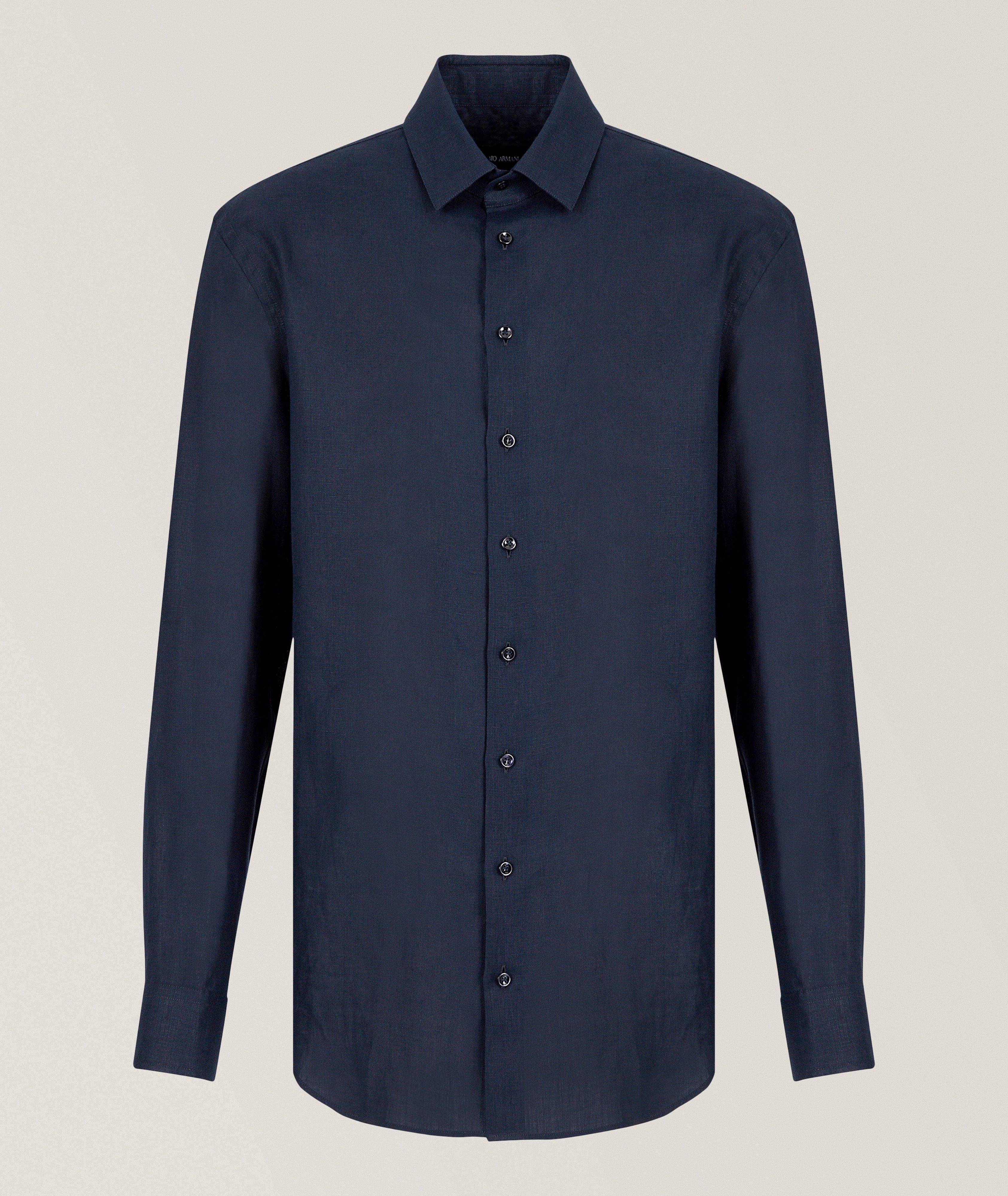 Regular-Fit Linen Shirt image 0