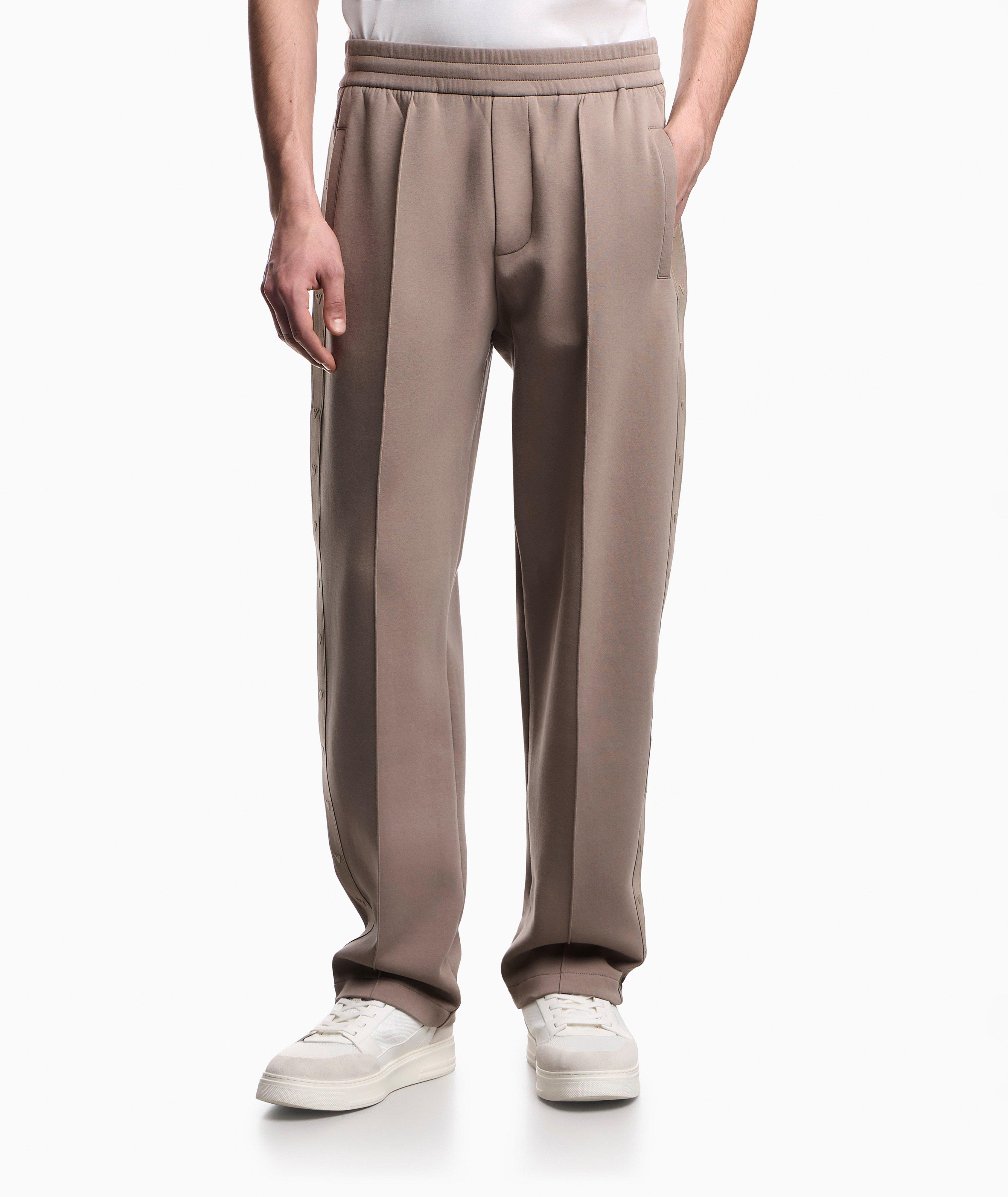 Double-Jersey Micro-Eagle Tape Joggers image 1