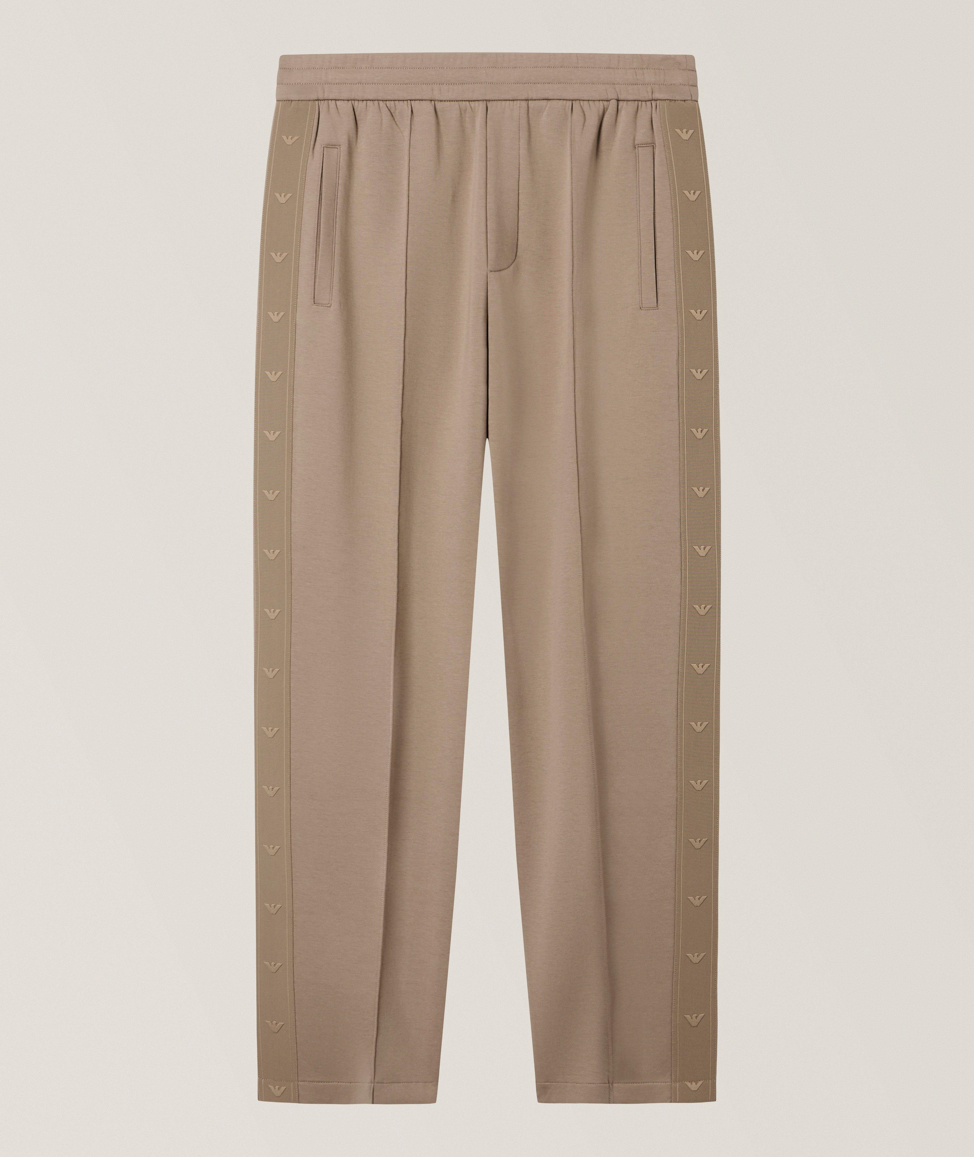 Double-Jersey Micro-Eagle Tape Joggers image 0