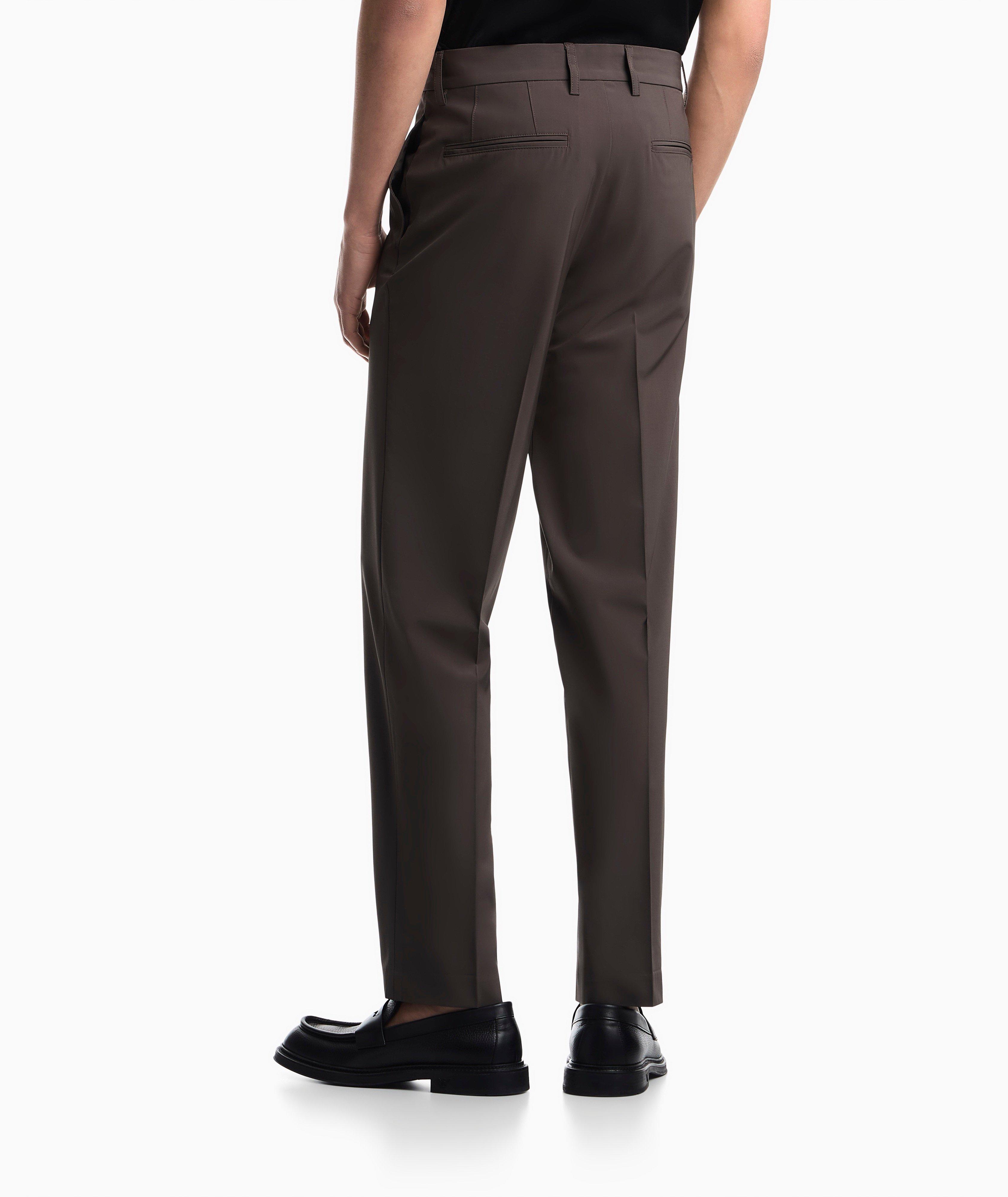 Emporio Armani Viscose-Blend Dress Pants | Dress Pants | Harry Rosen
