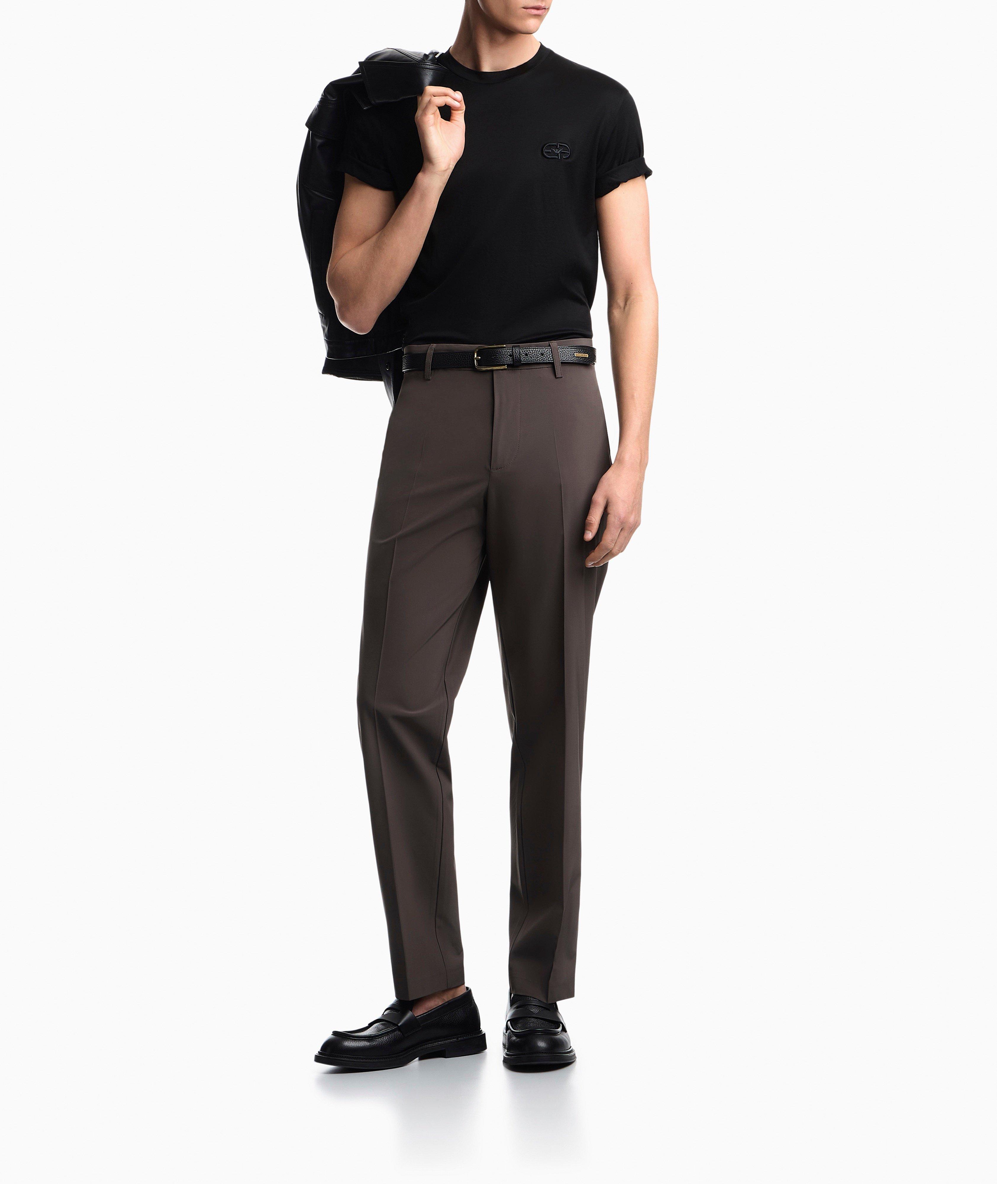Emporio Armani Viscose-Blend Dress Pants | Dress Pants | Harry Rosen