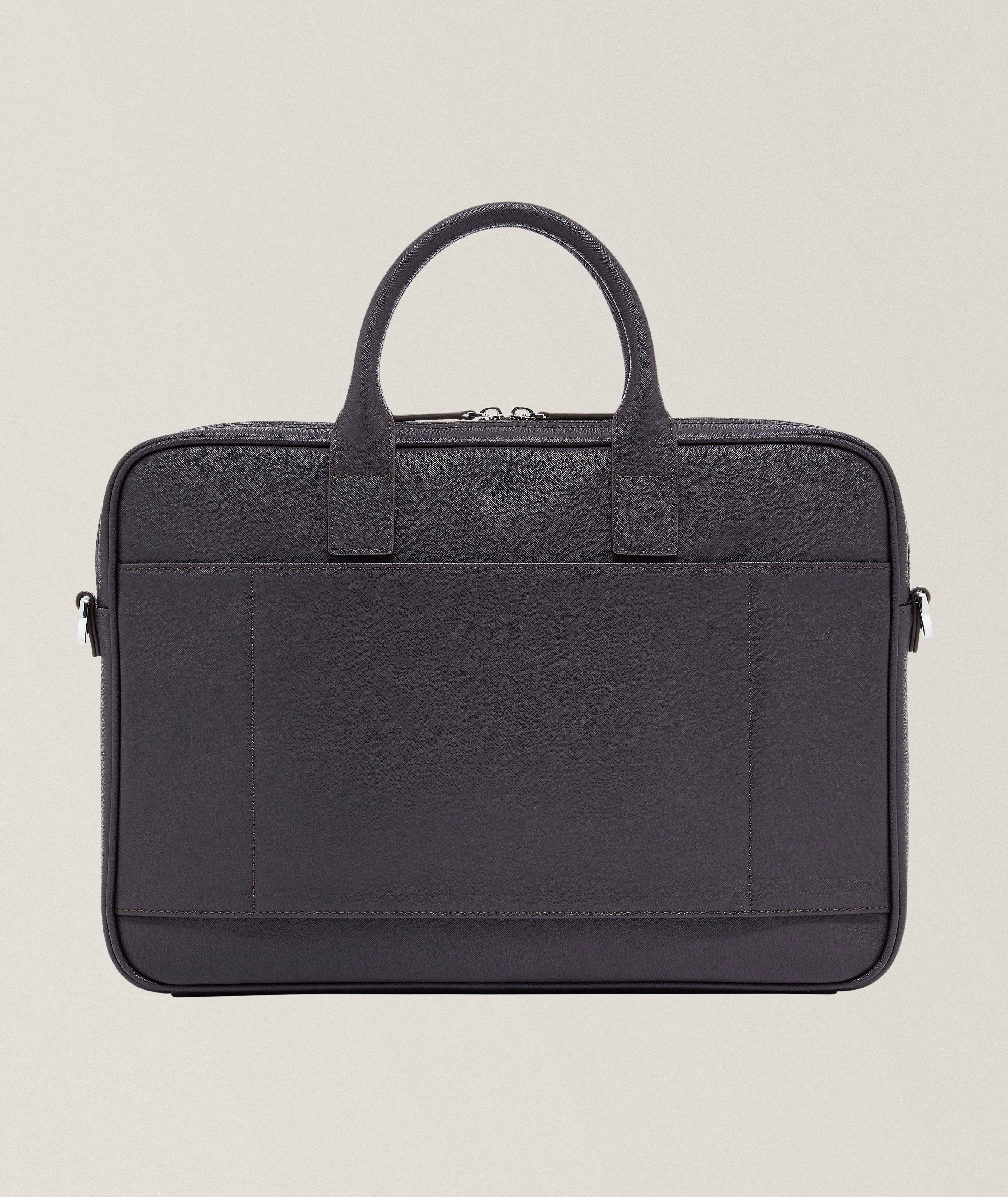 ASV Saffiano Leather Briefcase image 1