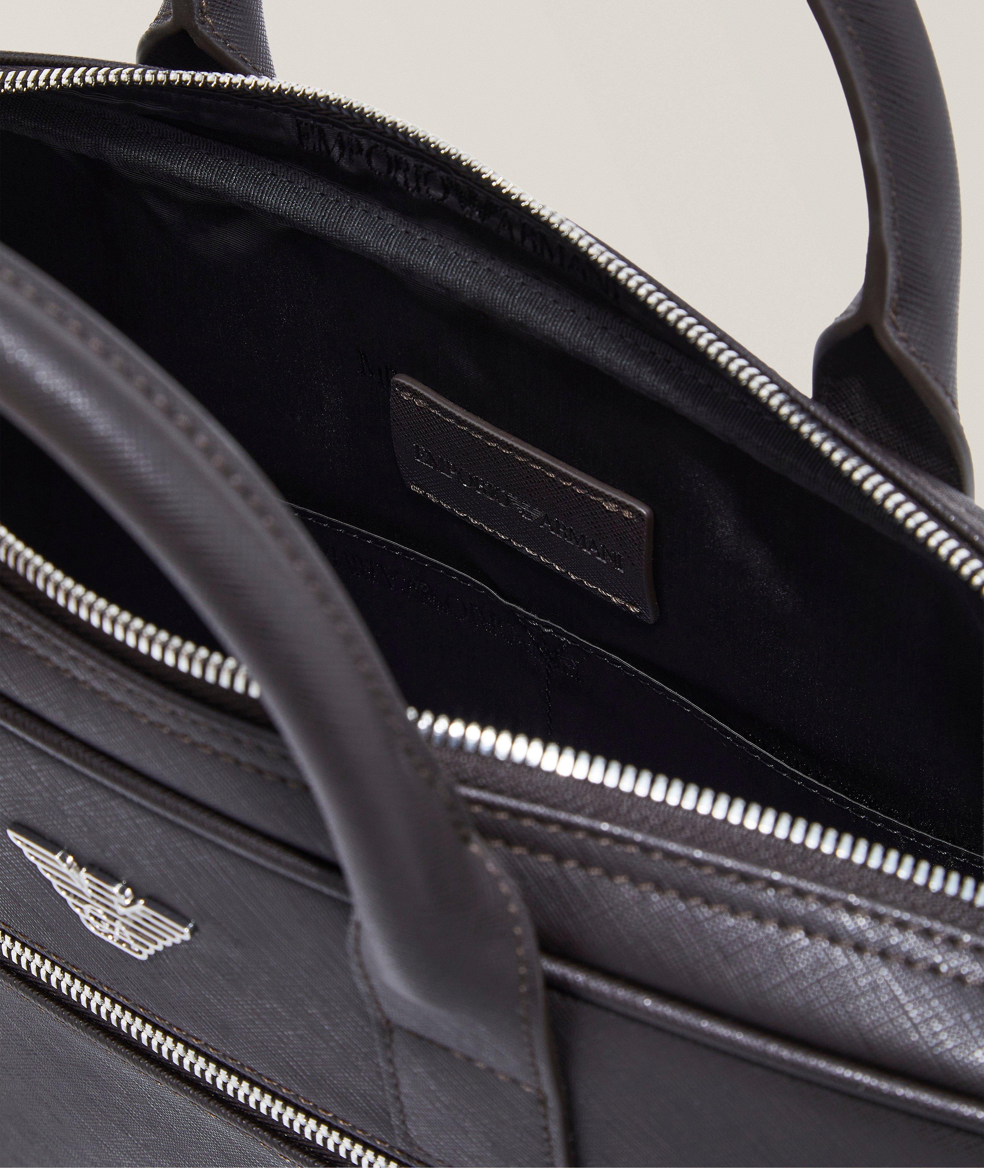 ASV Saffiano Leather Briefcase image 2