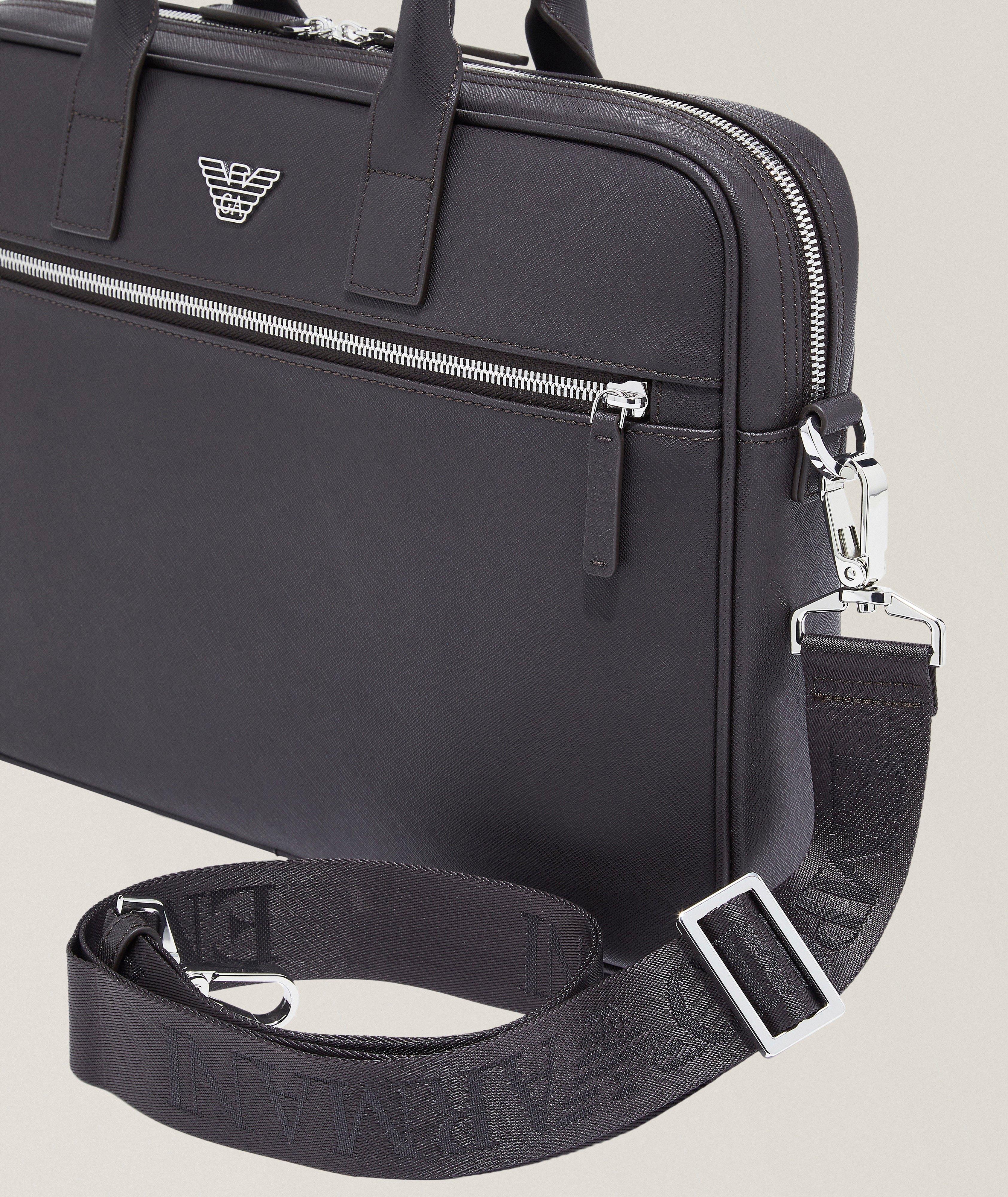 ASV Saffiano Leather Briefcase image 3