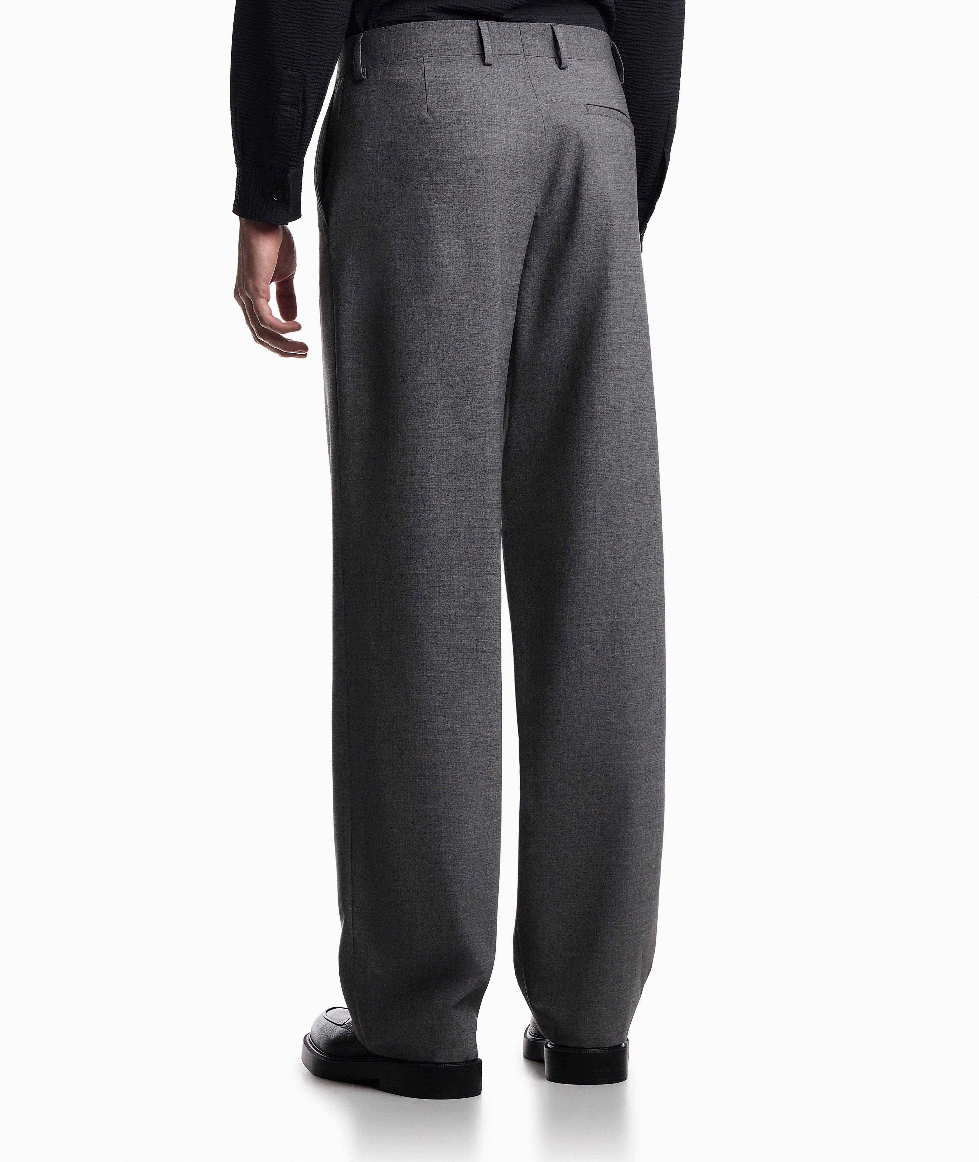 Pantalon devant-plat laine-extensible image 2